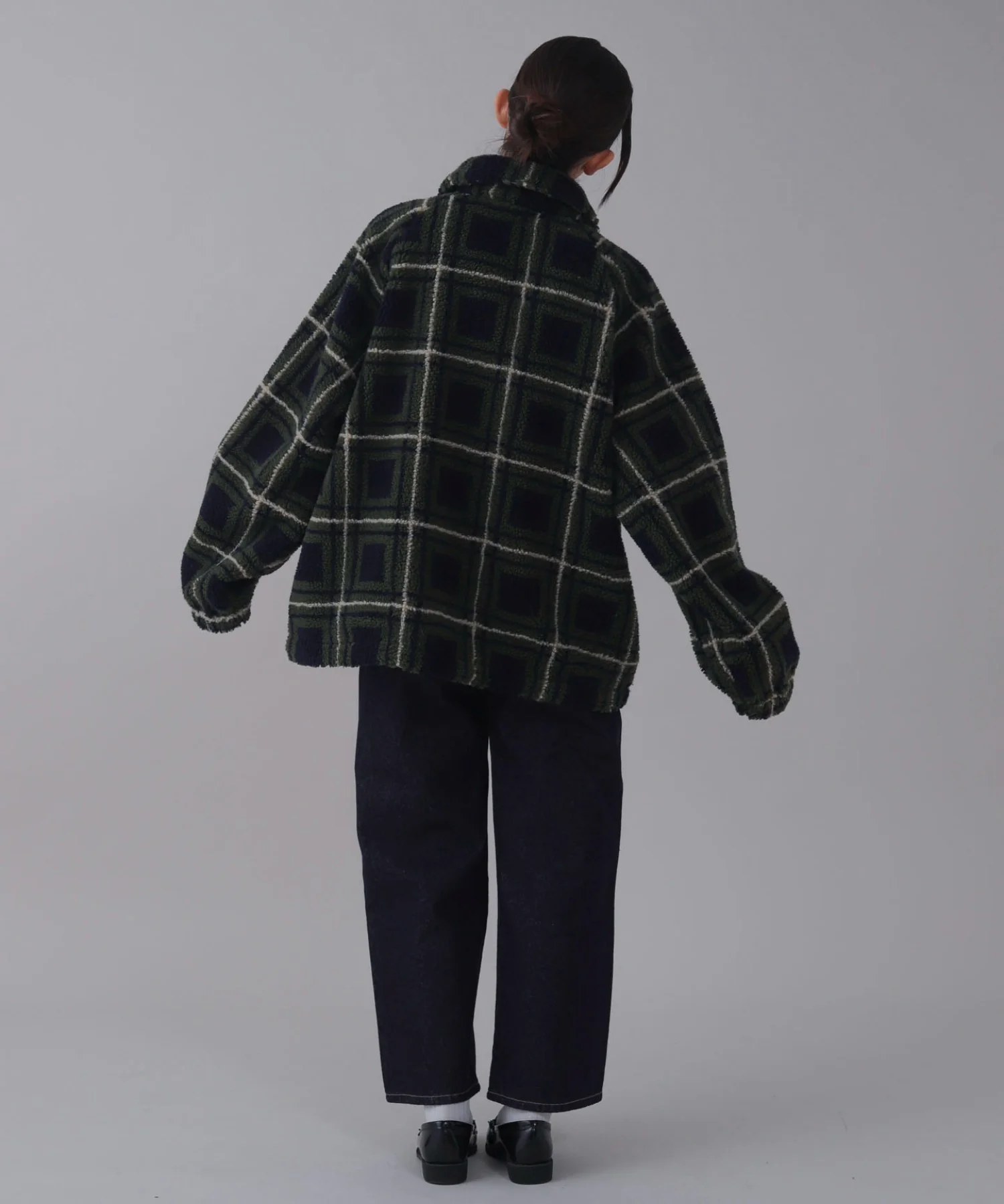 ボアチェックブルゾン - Image 44