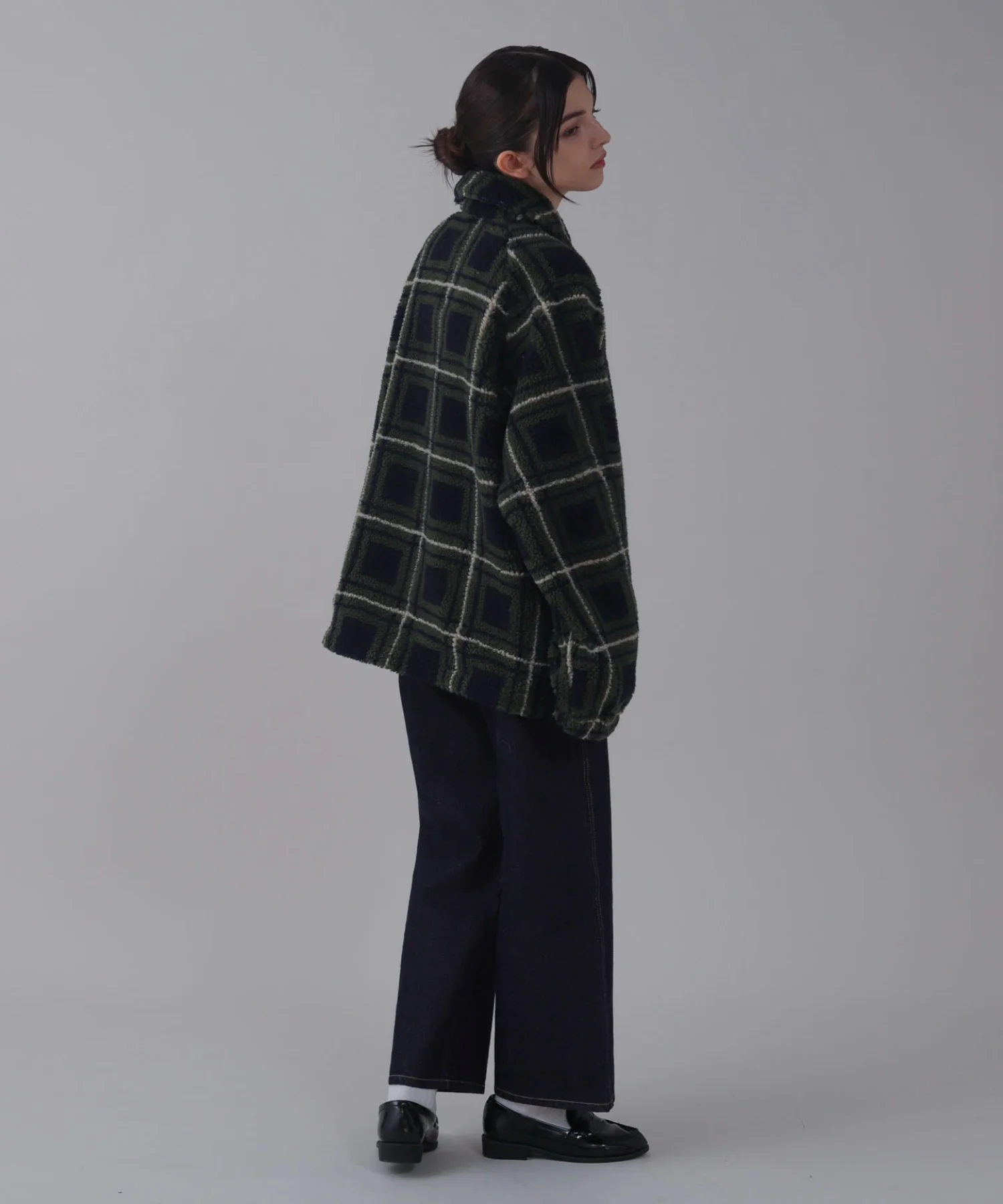 ボアチェックブルゾン - Image 45