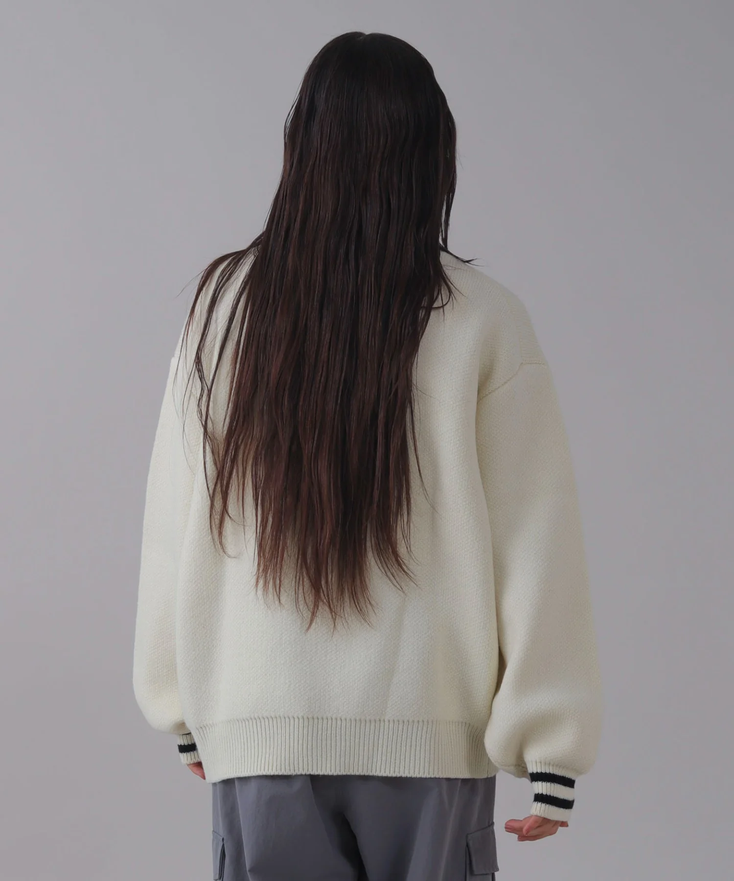 ワンポイント刺繍ニットポロ - Image 12