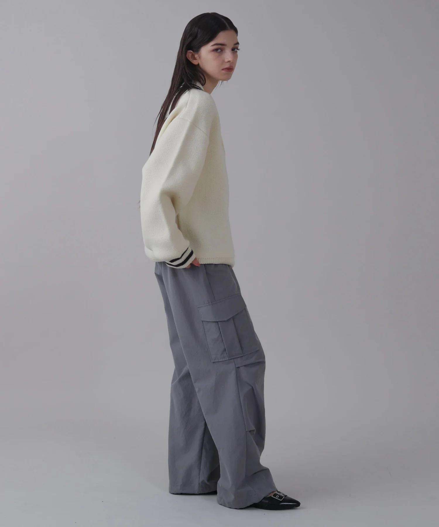 ワンポイント刺繍ニットポロ - Image 17