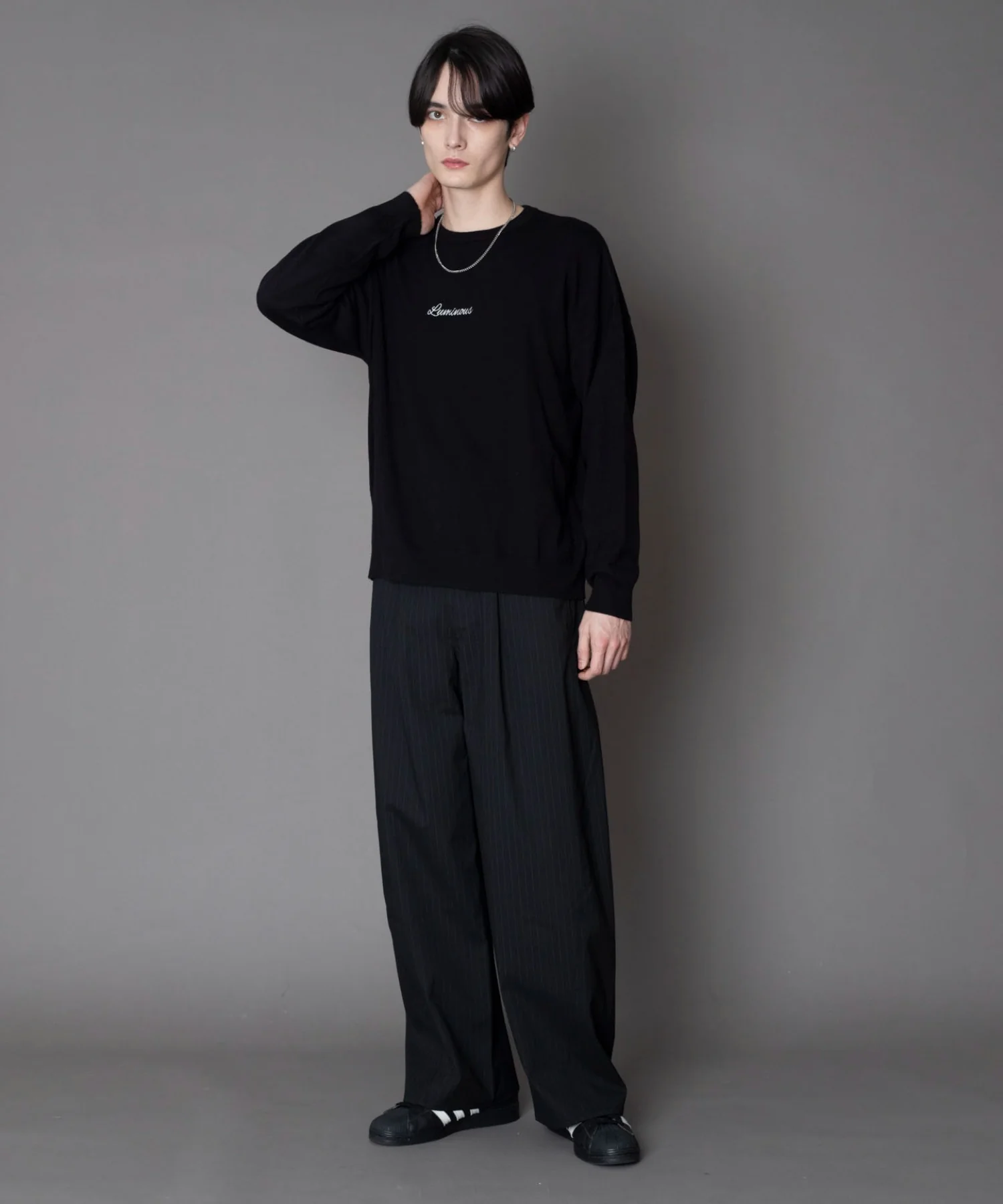 アクセ付きワンポイントニットプルオーバー（LS） - Image 31