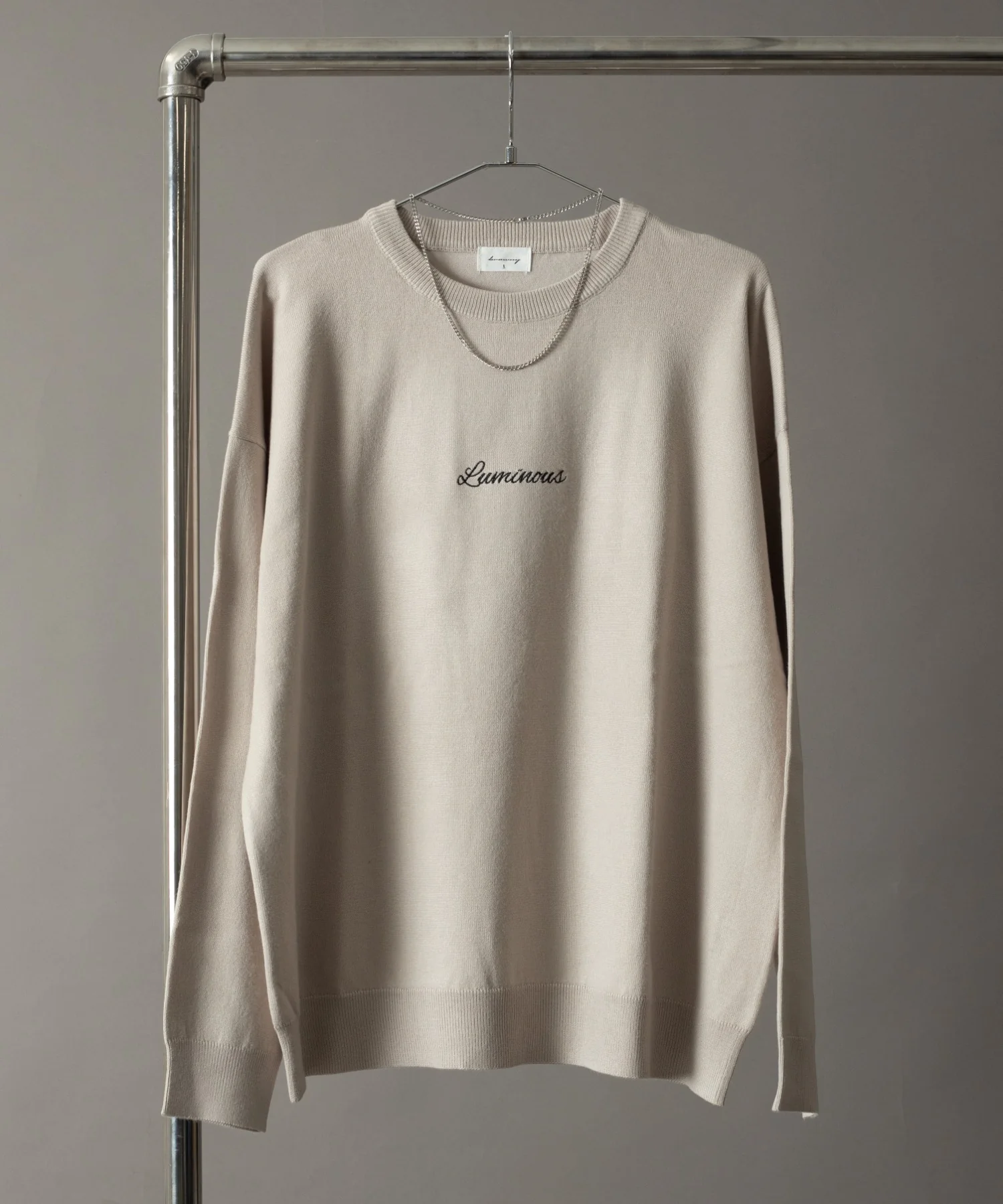 アクセ付きワンポイントニットプルオーバー（LS） - Image 36