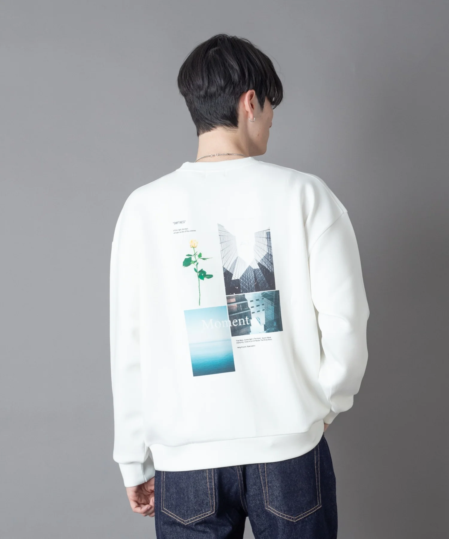 アクセ付きフォトグラフィックプルオーバー - Image 23