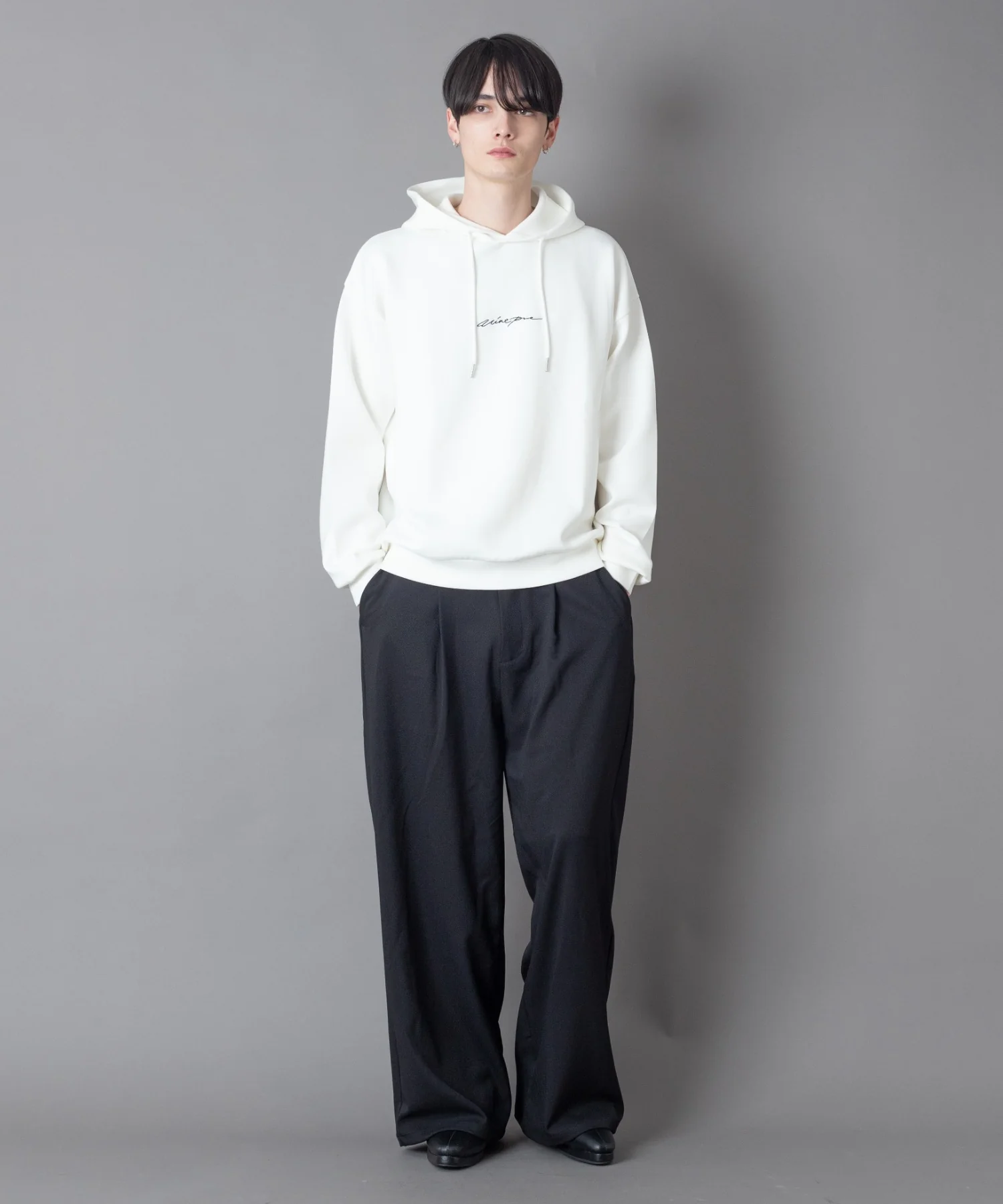 ワンポイントプルパーカー - Image 4