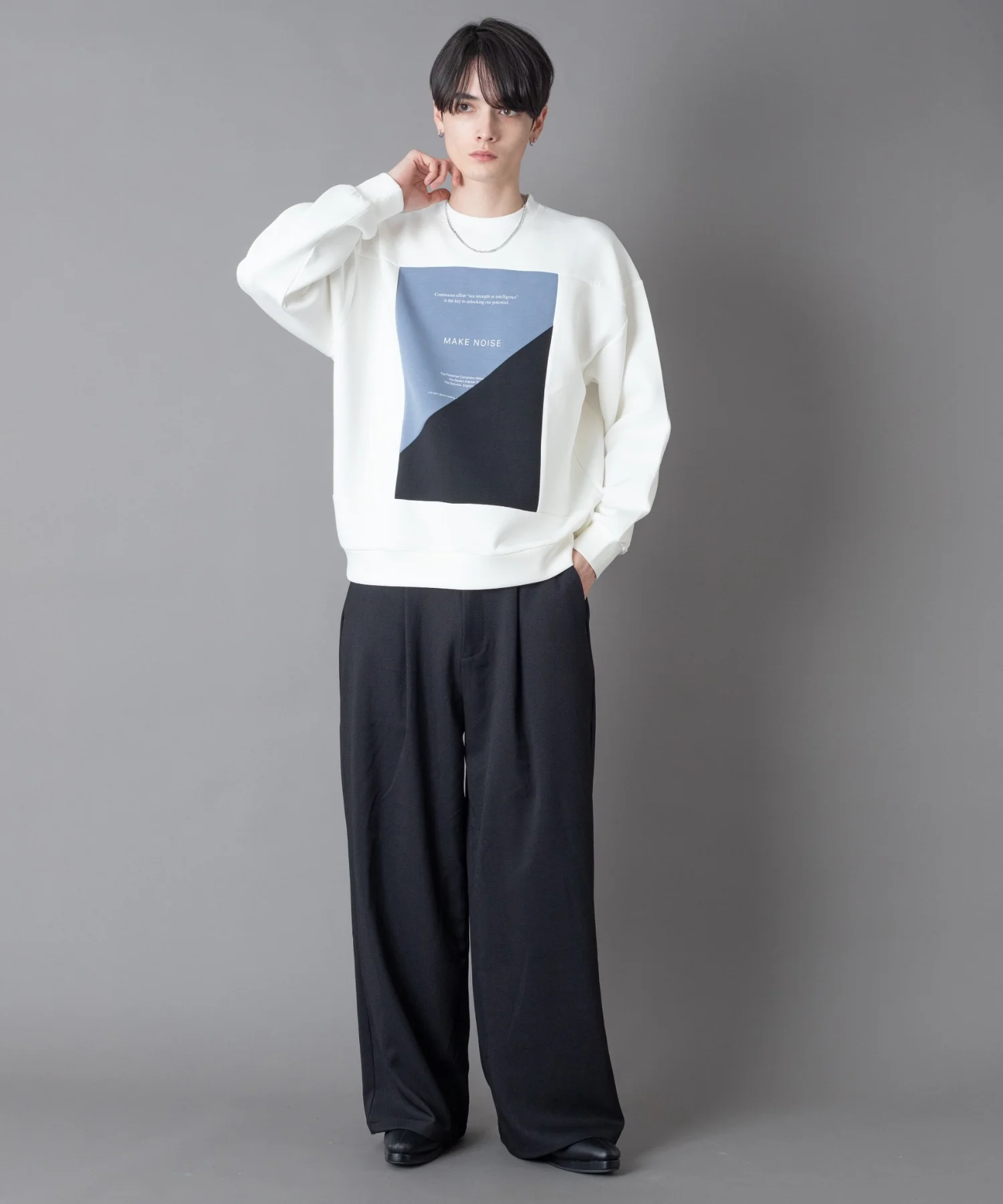 カラーパネルプルオーバー - Image 13