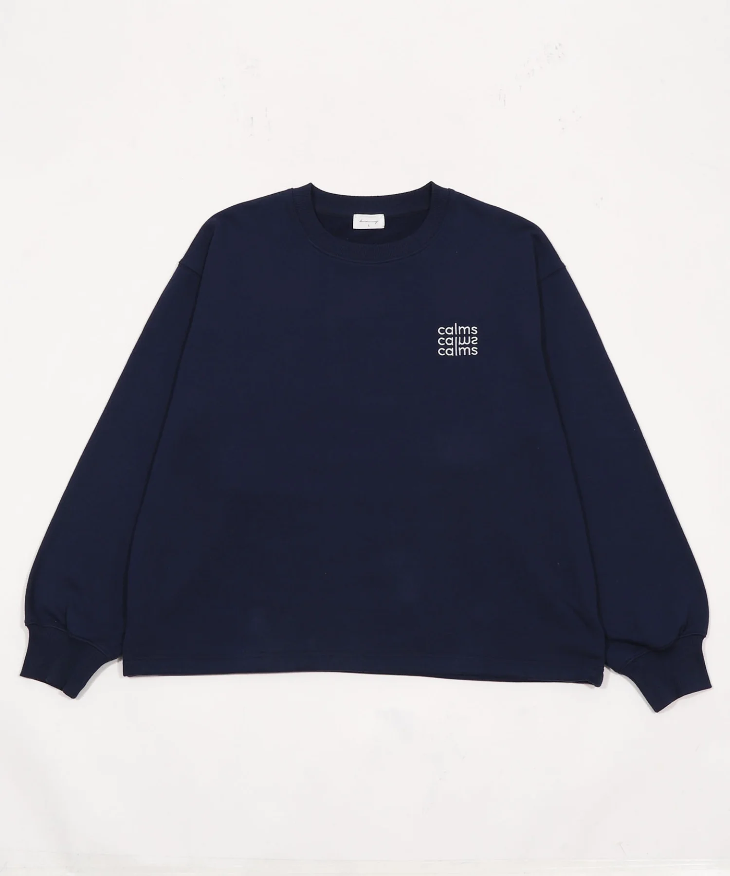ショートドロストワンポイント刺繍プルオーバー - Image 47