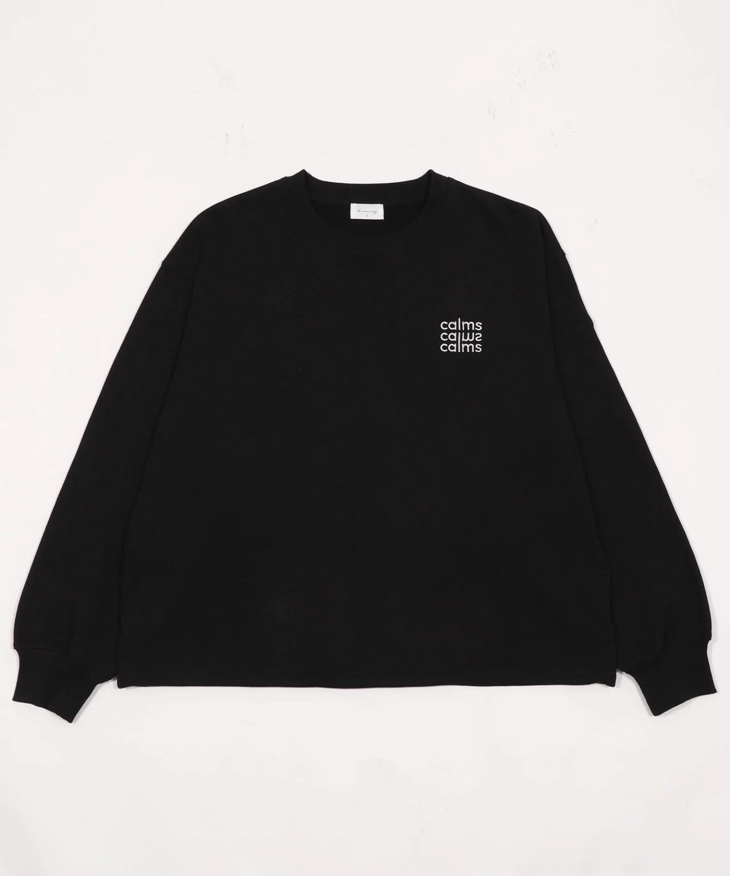ショートドロストワンポイント刺繍プルオーバー - Image 48