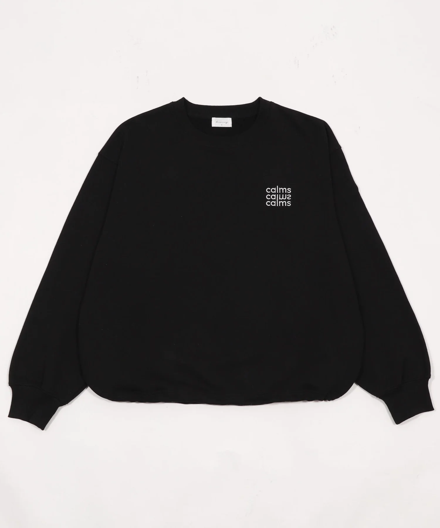 ショートドロストワンポイント刺繍プルオーバー - Image 49