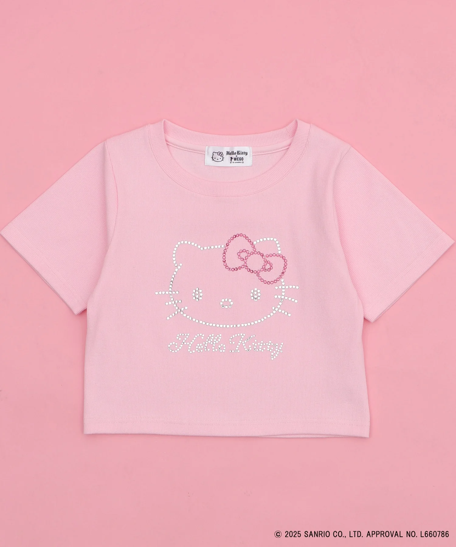 HELLOKITTYコラボリブちびT