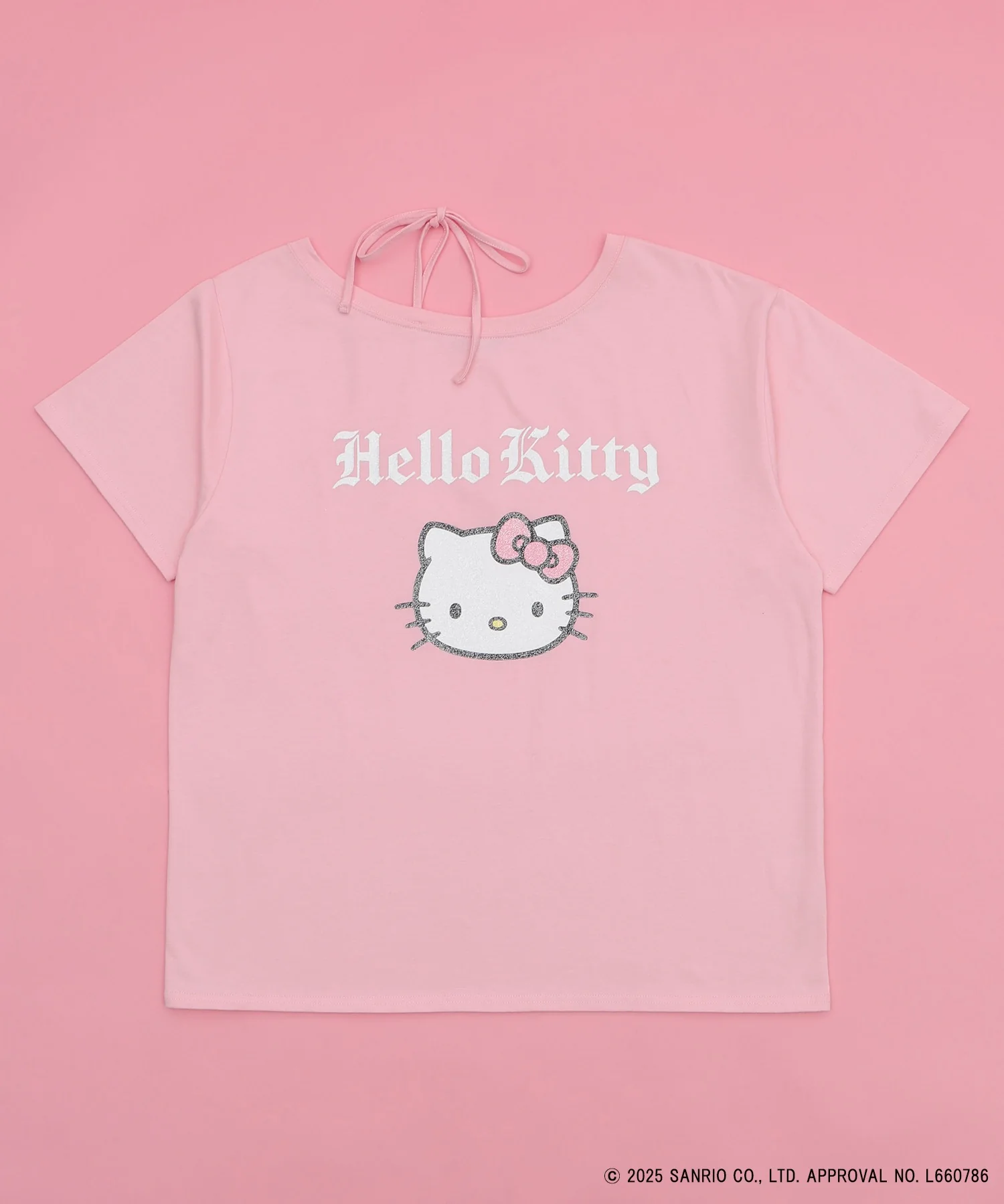 HELLOKITTYコラボオフショルビッグT