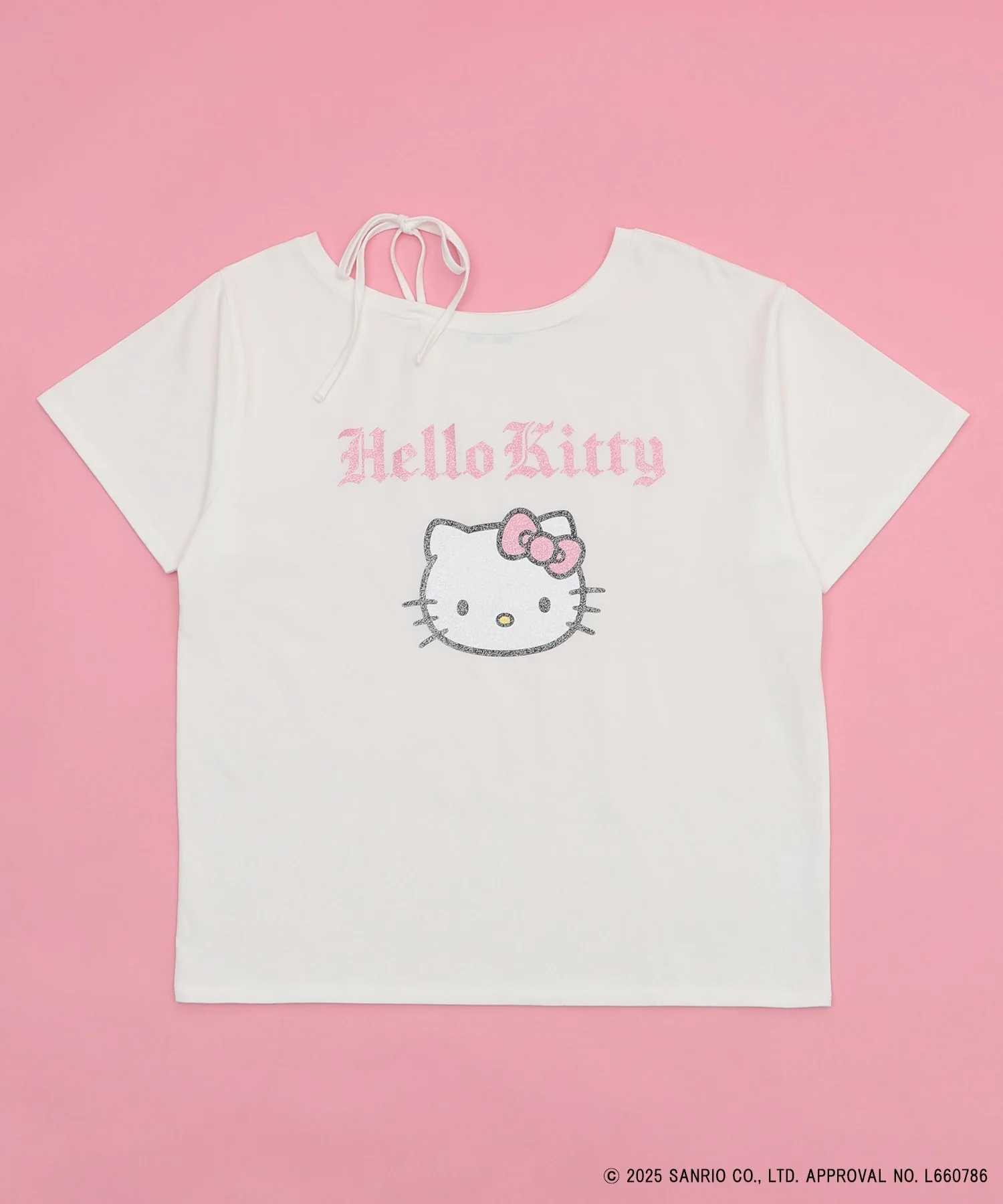 HELLOKITTYコラボオフショルビッグT - Image 2