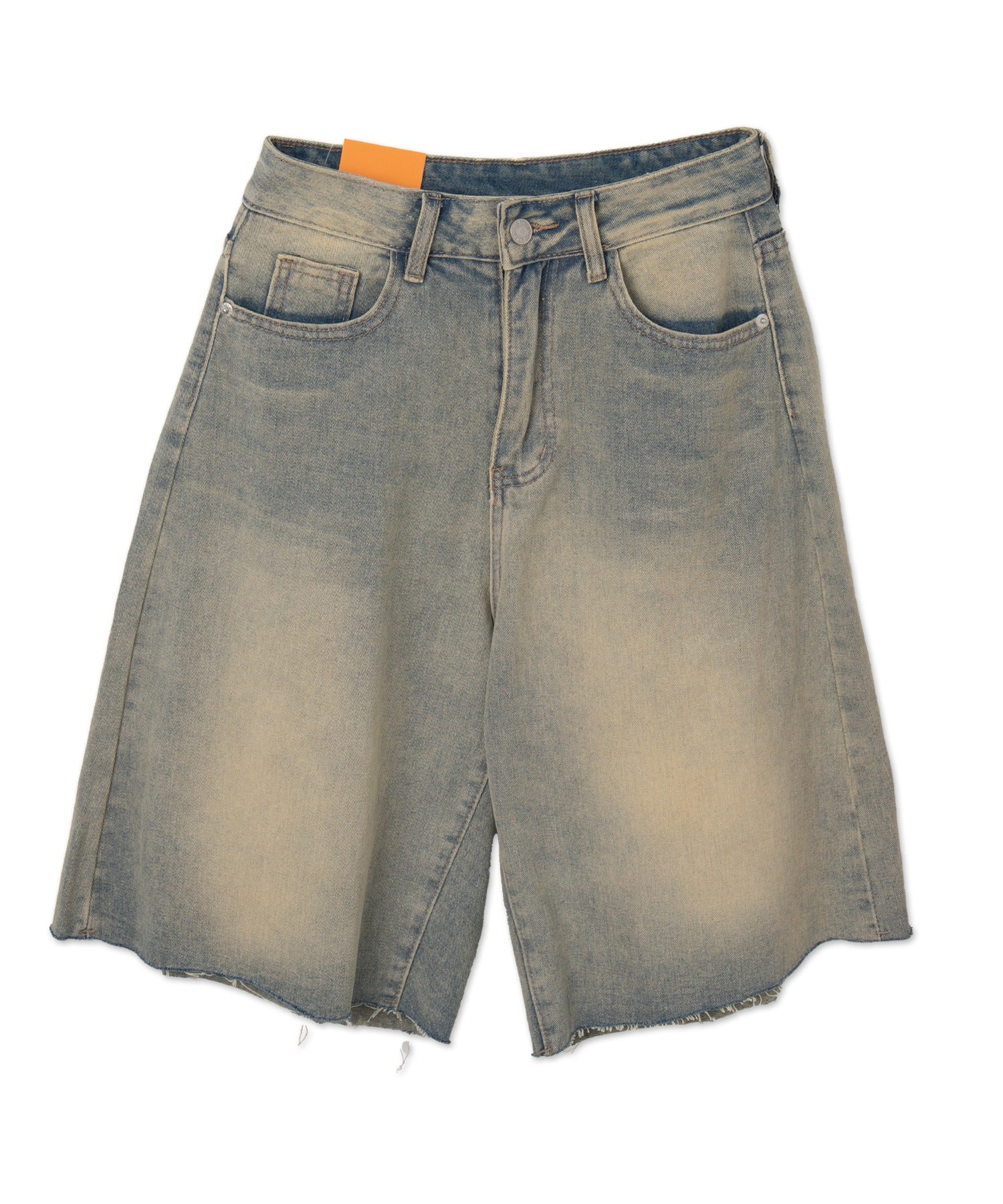 ウオッシュドデニムハーフパンツ - Image 14