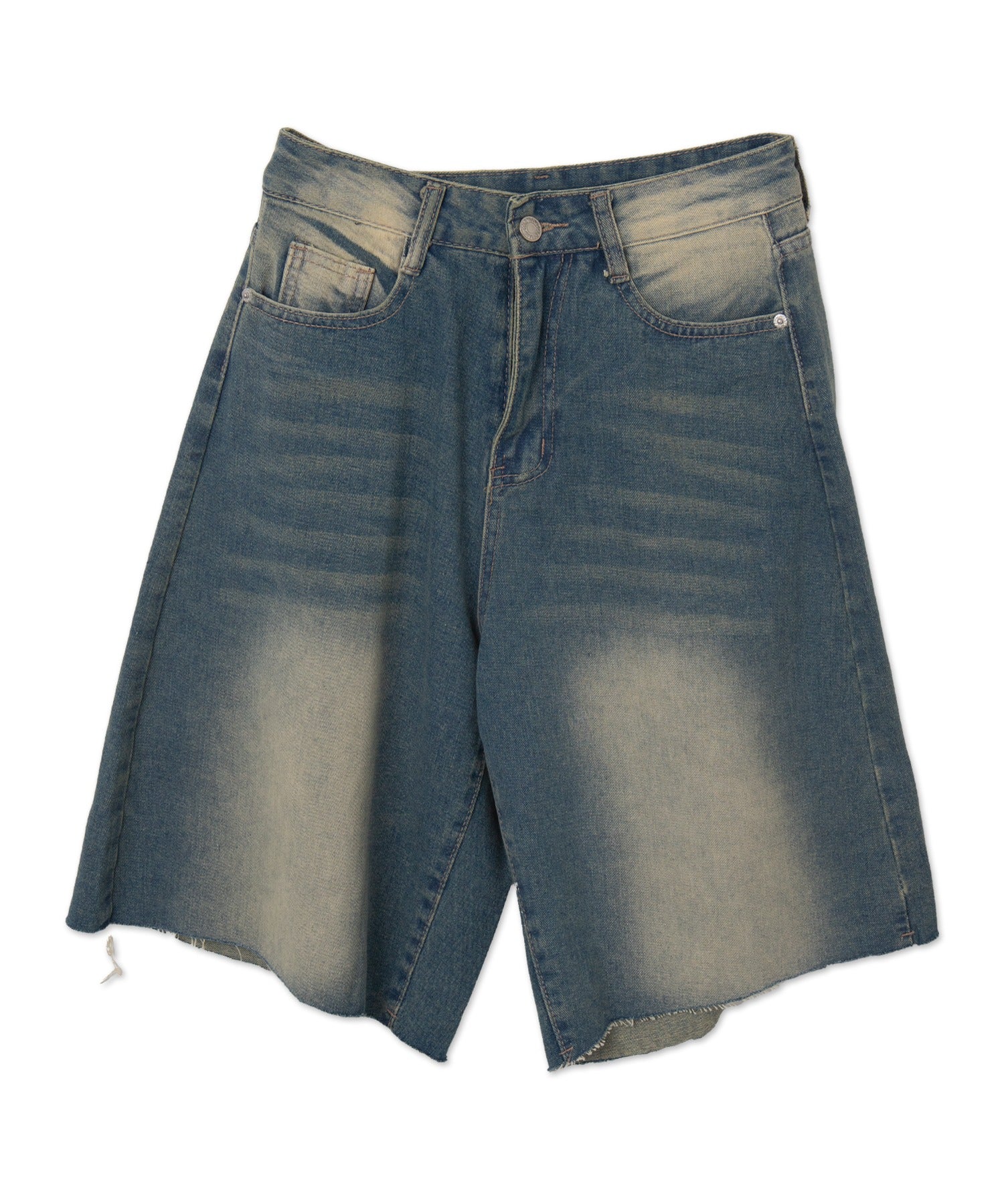 ウオッシュドデニムハーフパンツ - Image 15