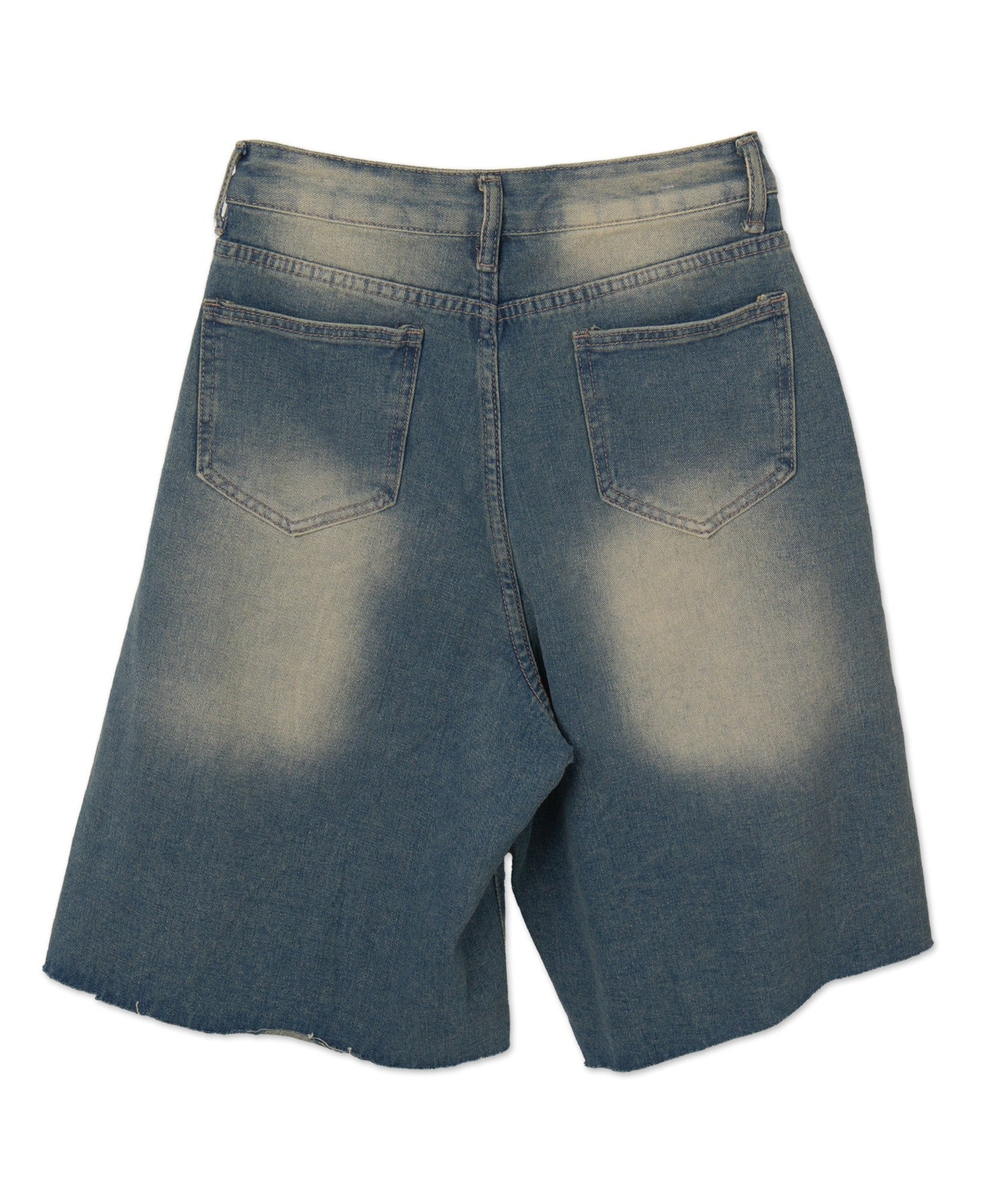 ウオッシュドデニムハーフパンツ - Image 16