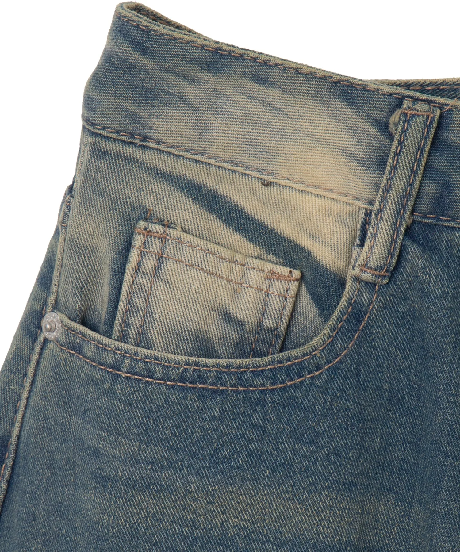 ウオッシュドデニムハーフパンツ - Image 18