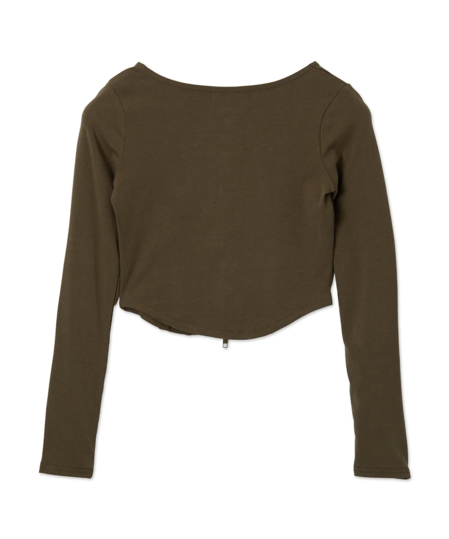 WジップカーブヘムスリーブロンT - Image 18