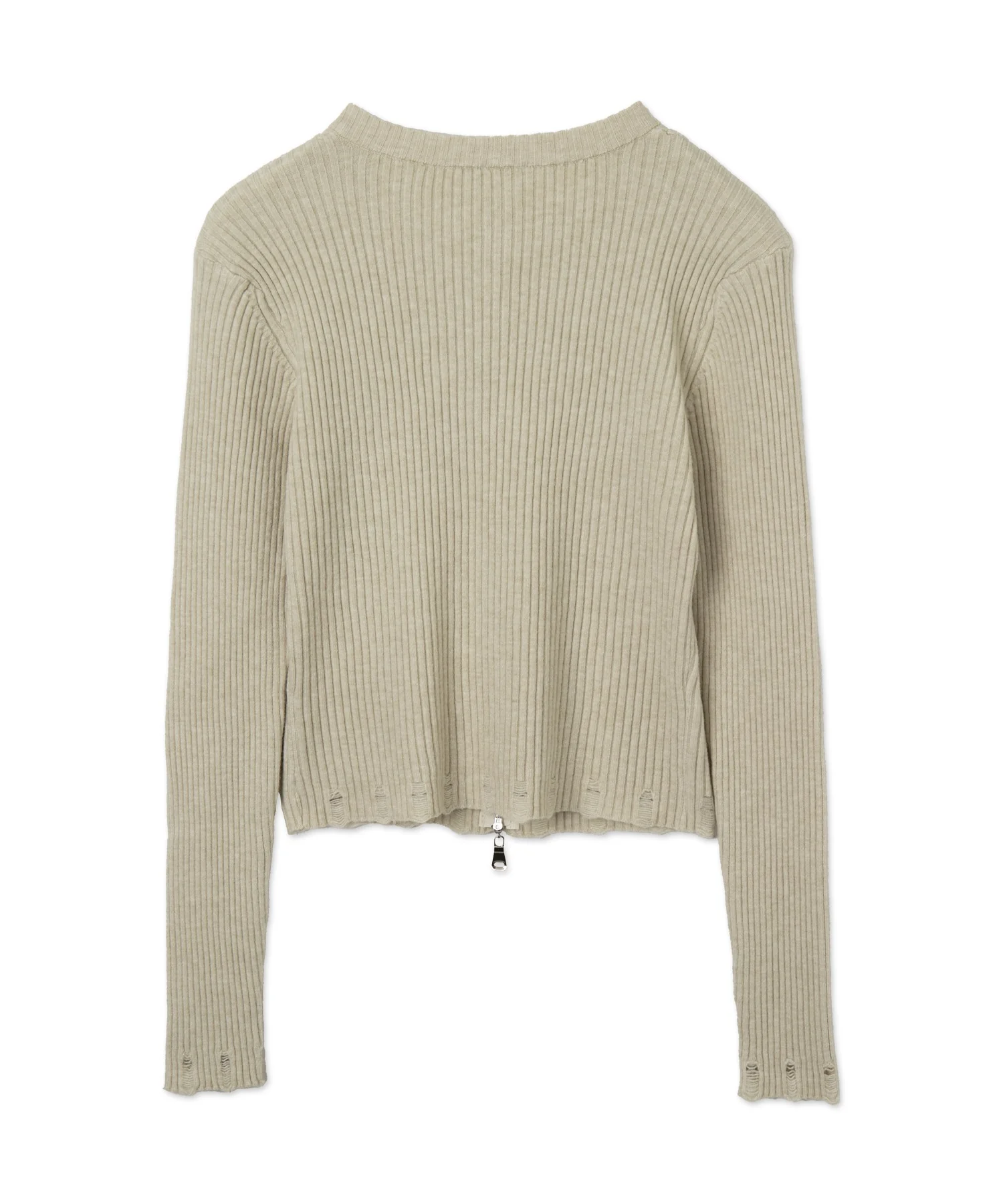 シンプルロゴWZIPニット - Image 13
