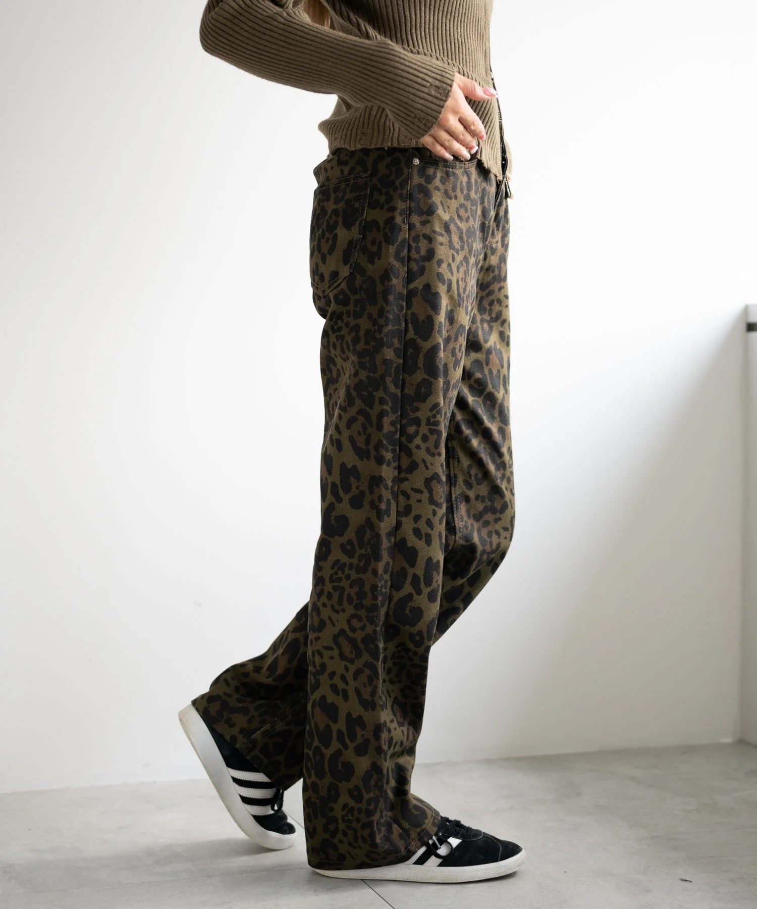 レオパードストレートパンツ - Image 6