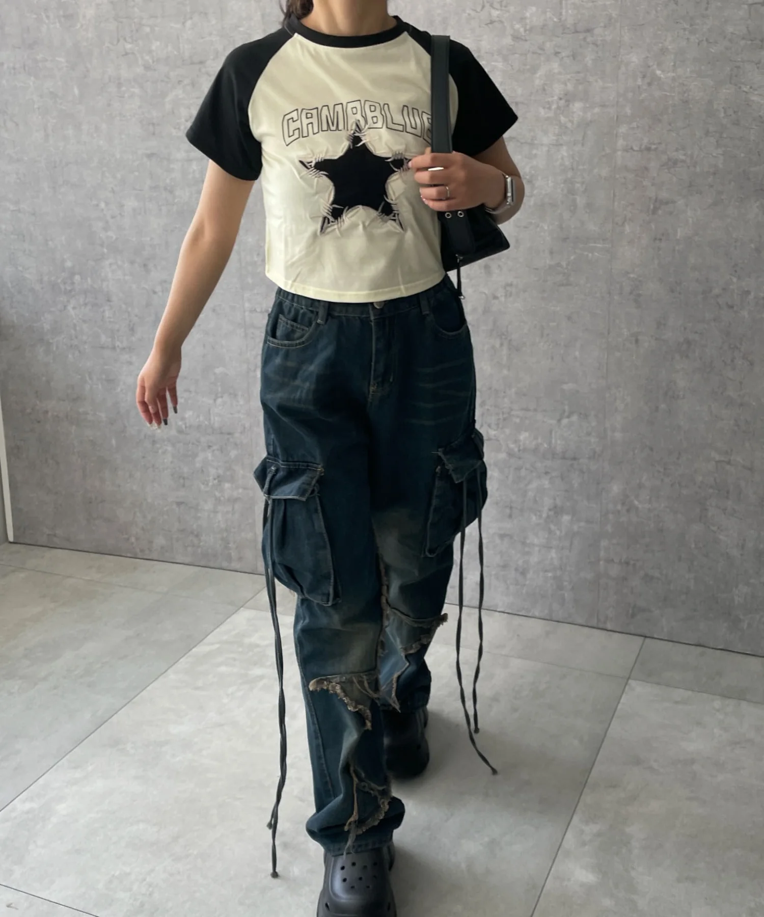 スターポケットデニムパンツ - Image 10