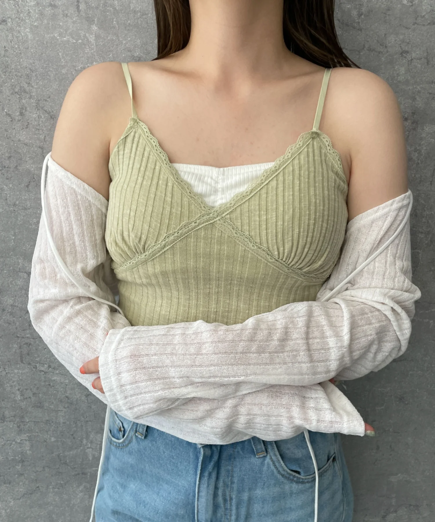 レースニットビスチェ - Image 4