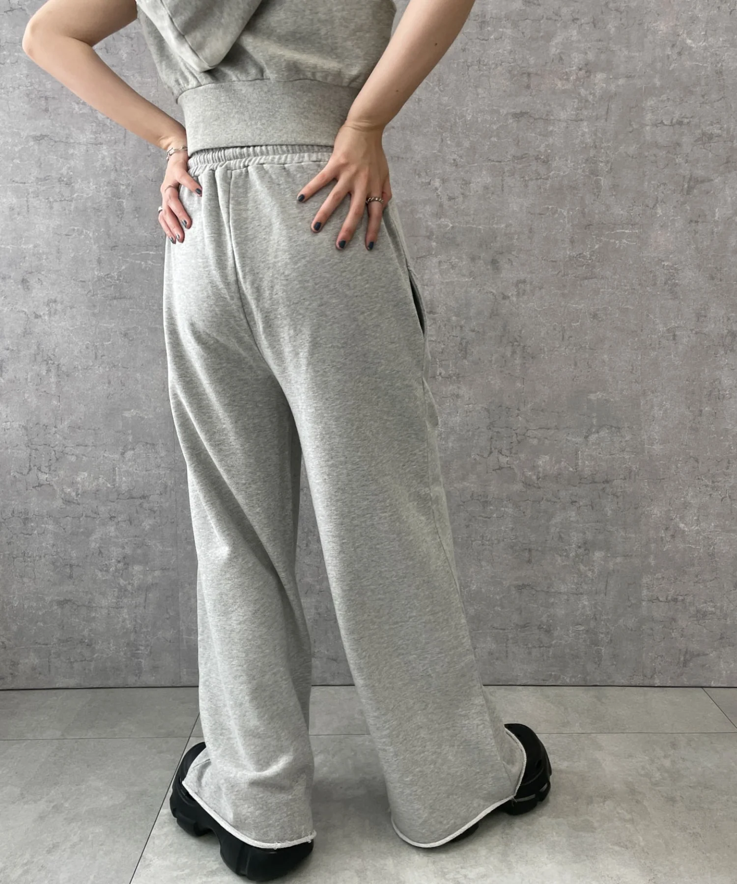 ヴィンテージウォッシュスウェットワイドパンツ - Image 12