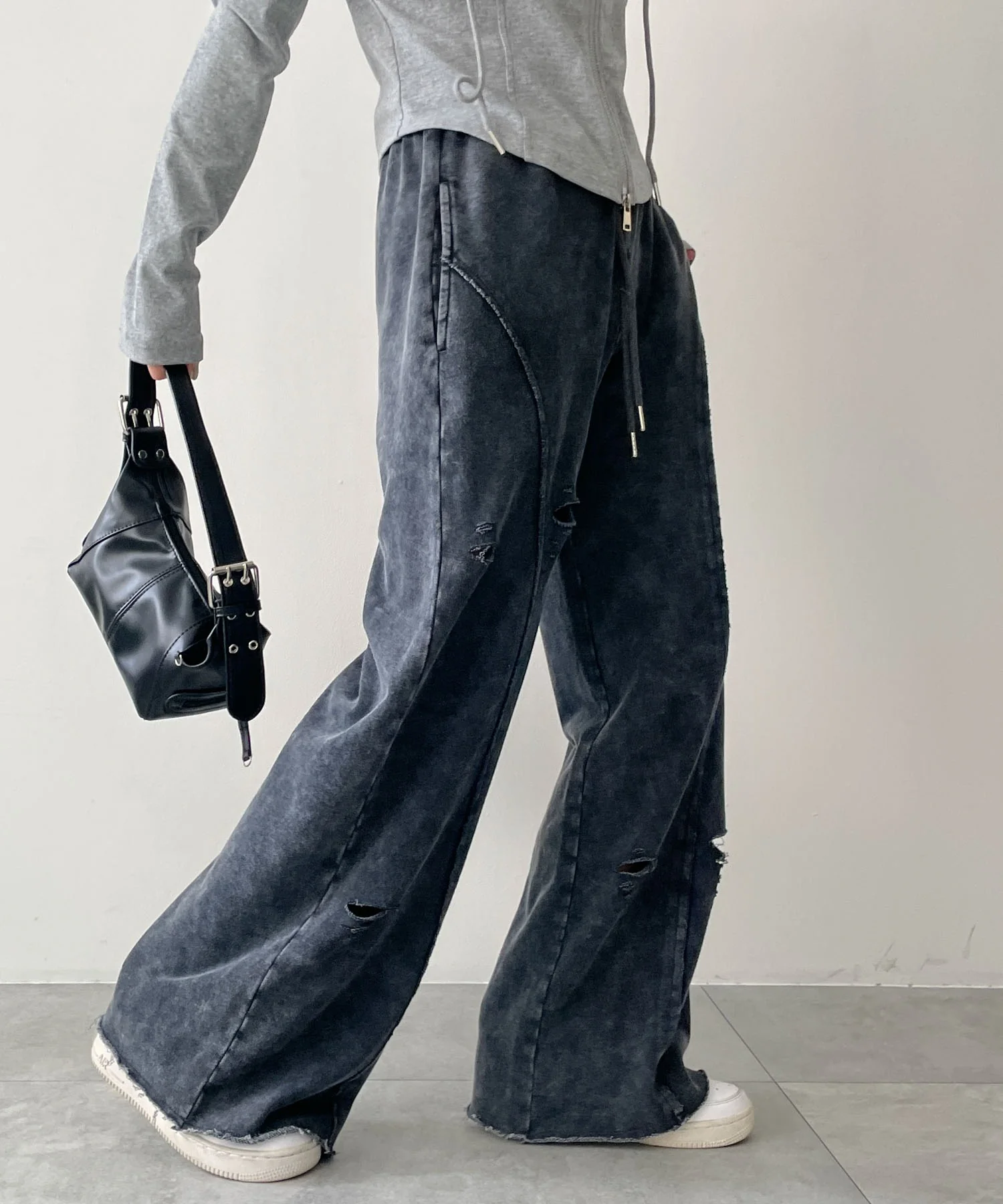 ヴィンテージウォッシュスウェットワイドパンツ - Image 14