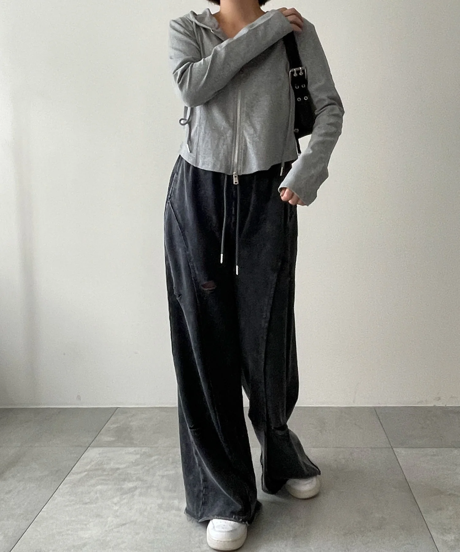 ヴィンテージウォッシュスウェットワイドパンツ - Image 18