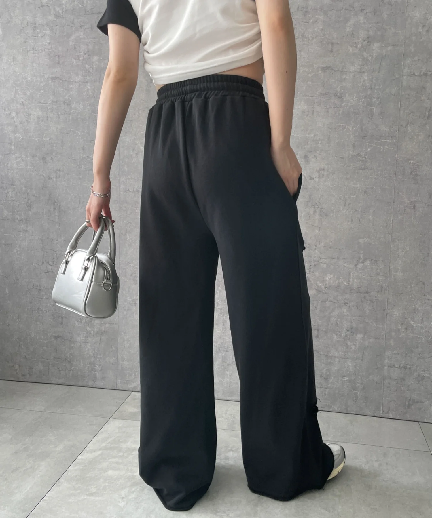ヴィンテージウォッシュスウェットワイドパンツ - Image 21