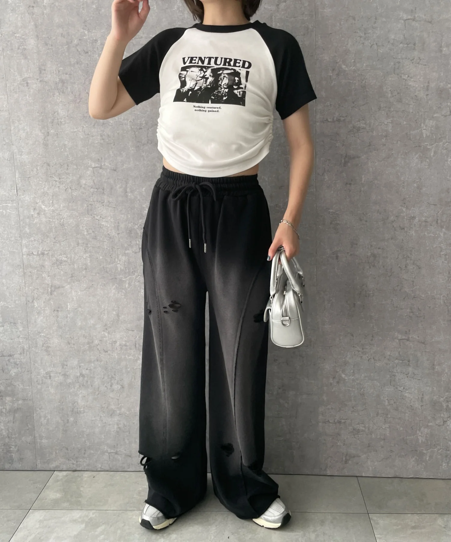 ヴィンテージウォッシュスウェットワイドパンツ - Image 23