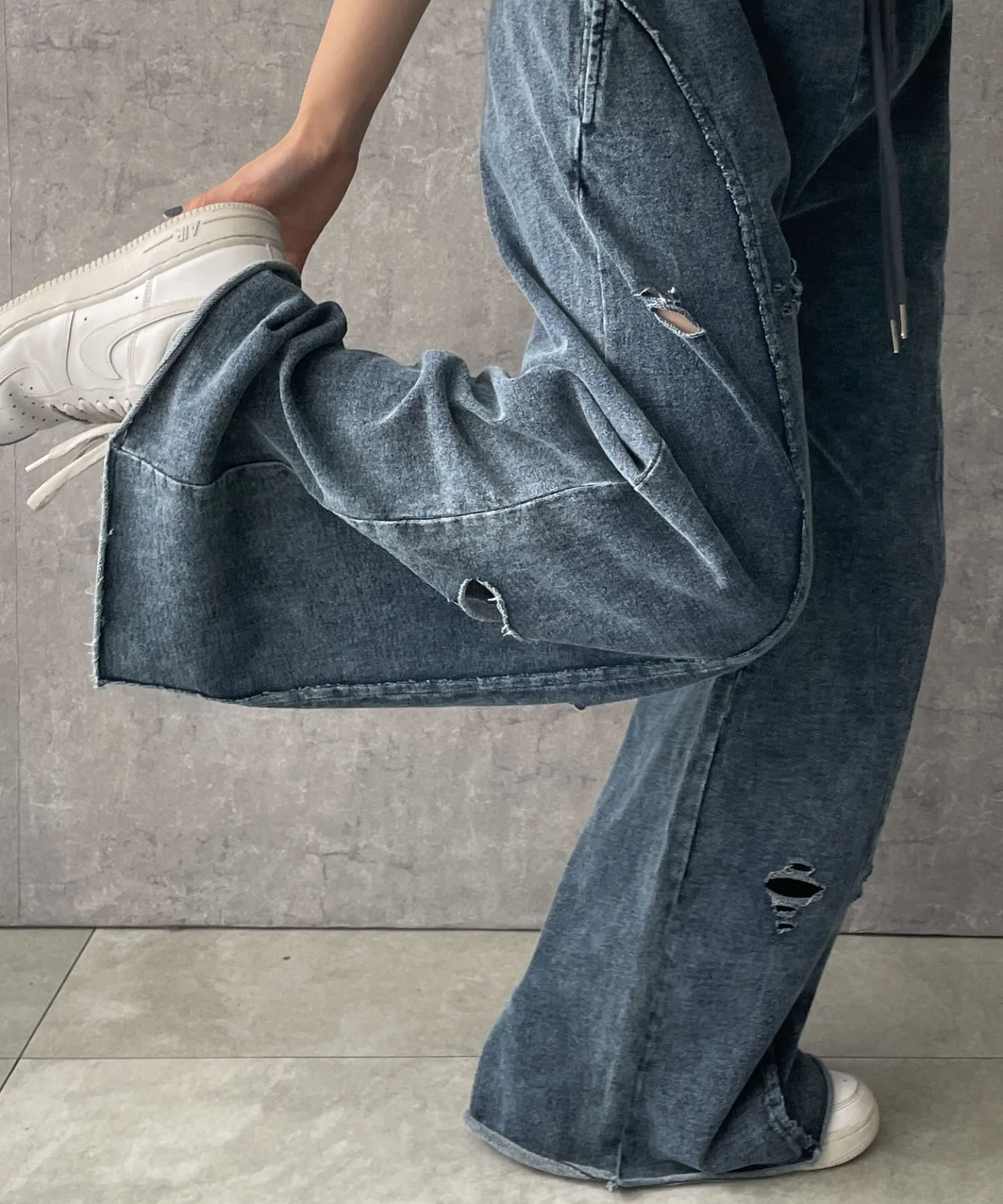 ヴィンテージウォッシュスウェットワイドパンツ - Image 24