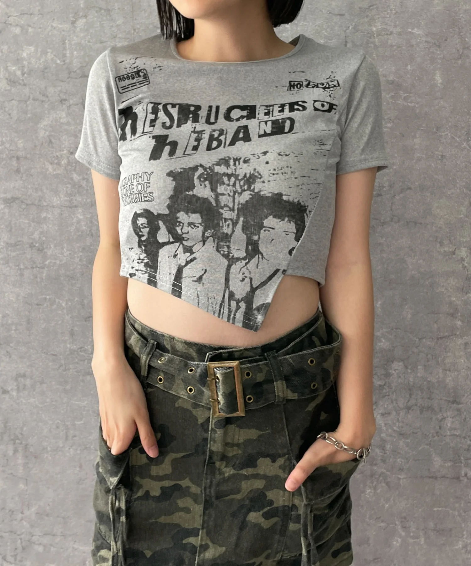 アシンメトリーグラフィックT - Image 12