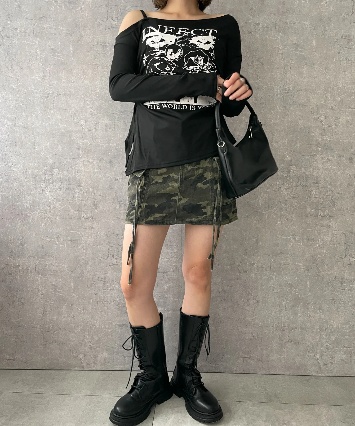 ワンショルダーデザインロンT - Image 13