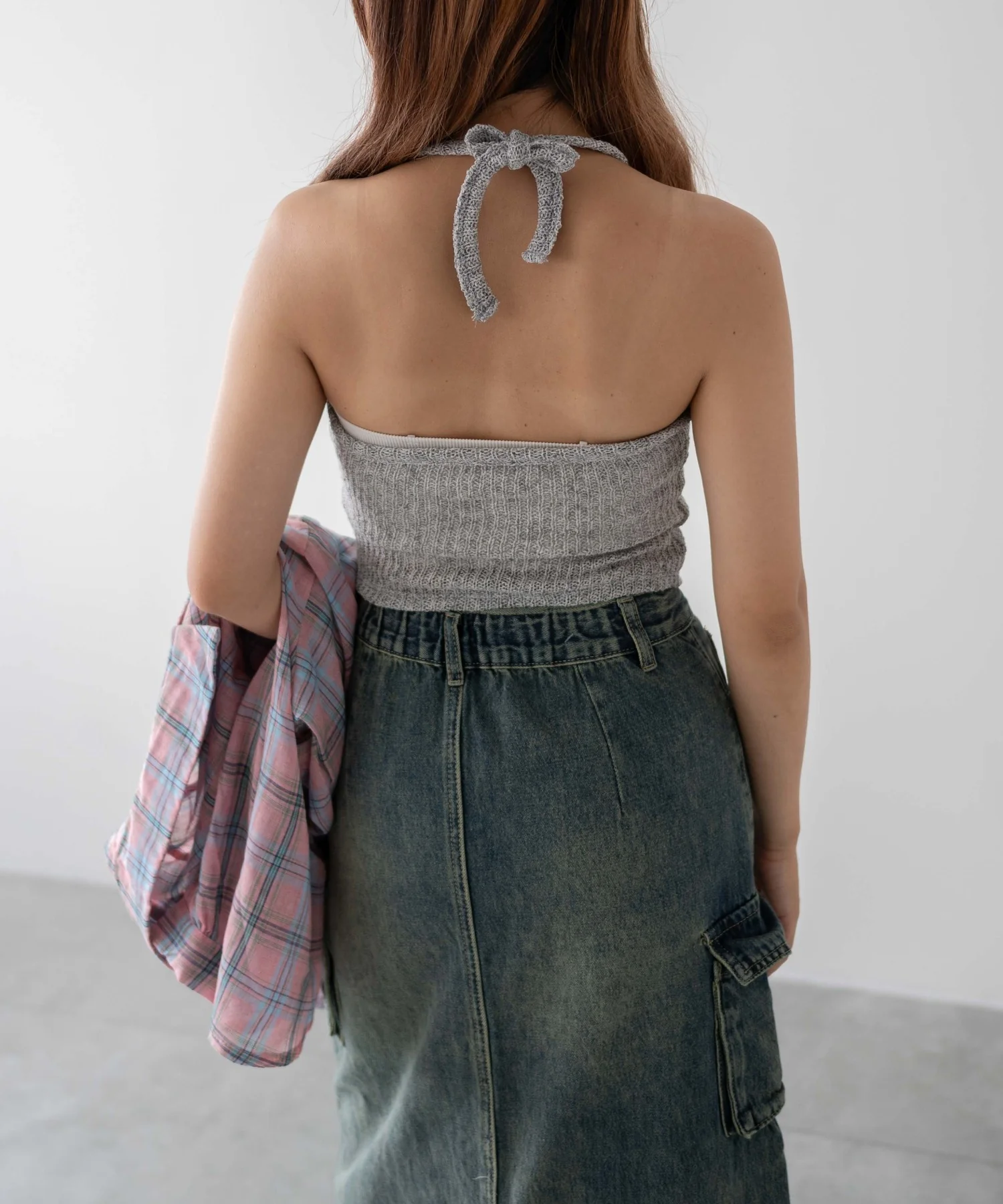 アシメデザインニットタンク - Image 8