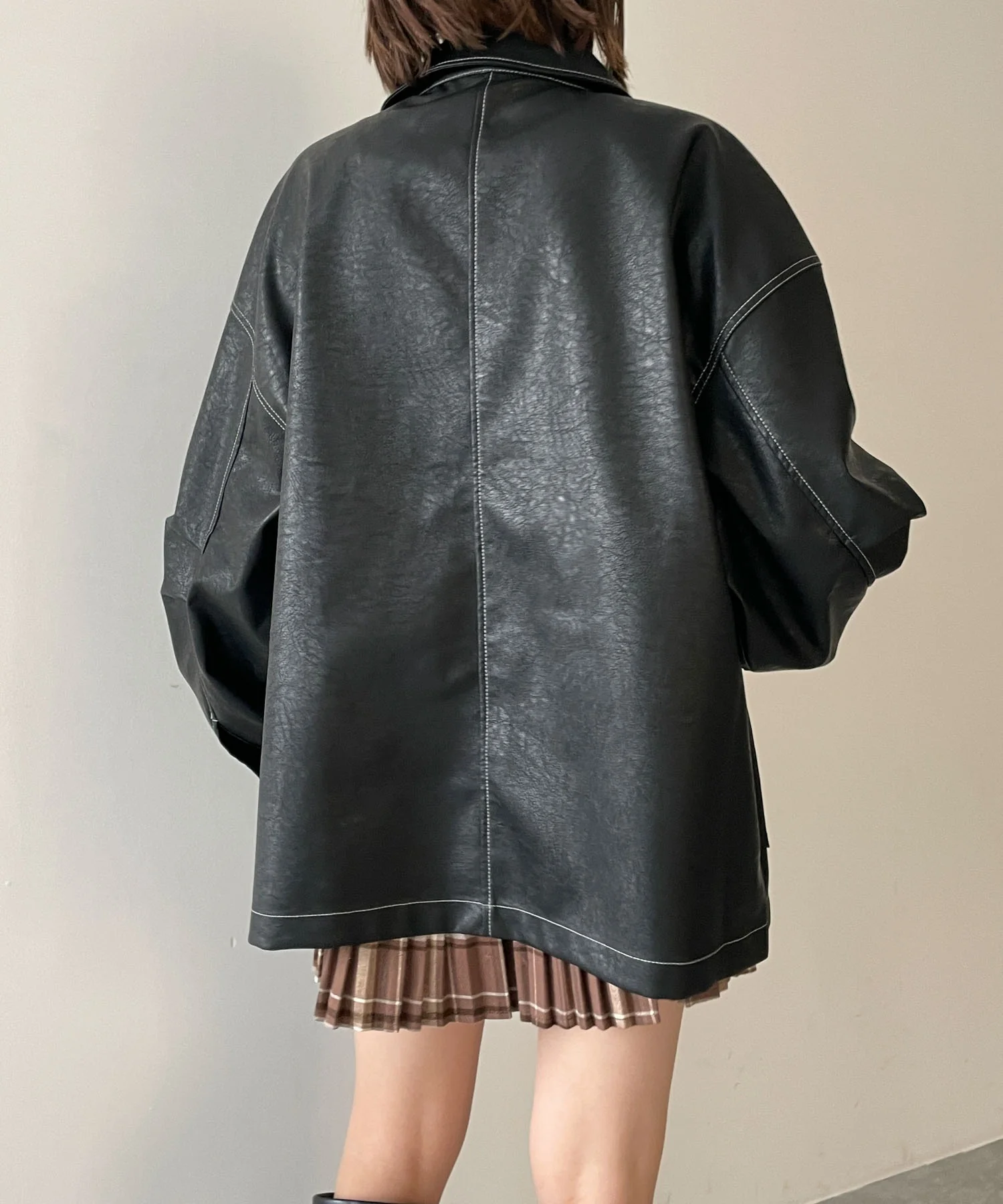 配色ステッチカバーオール - Image 12