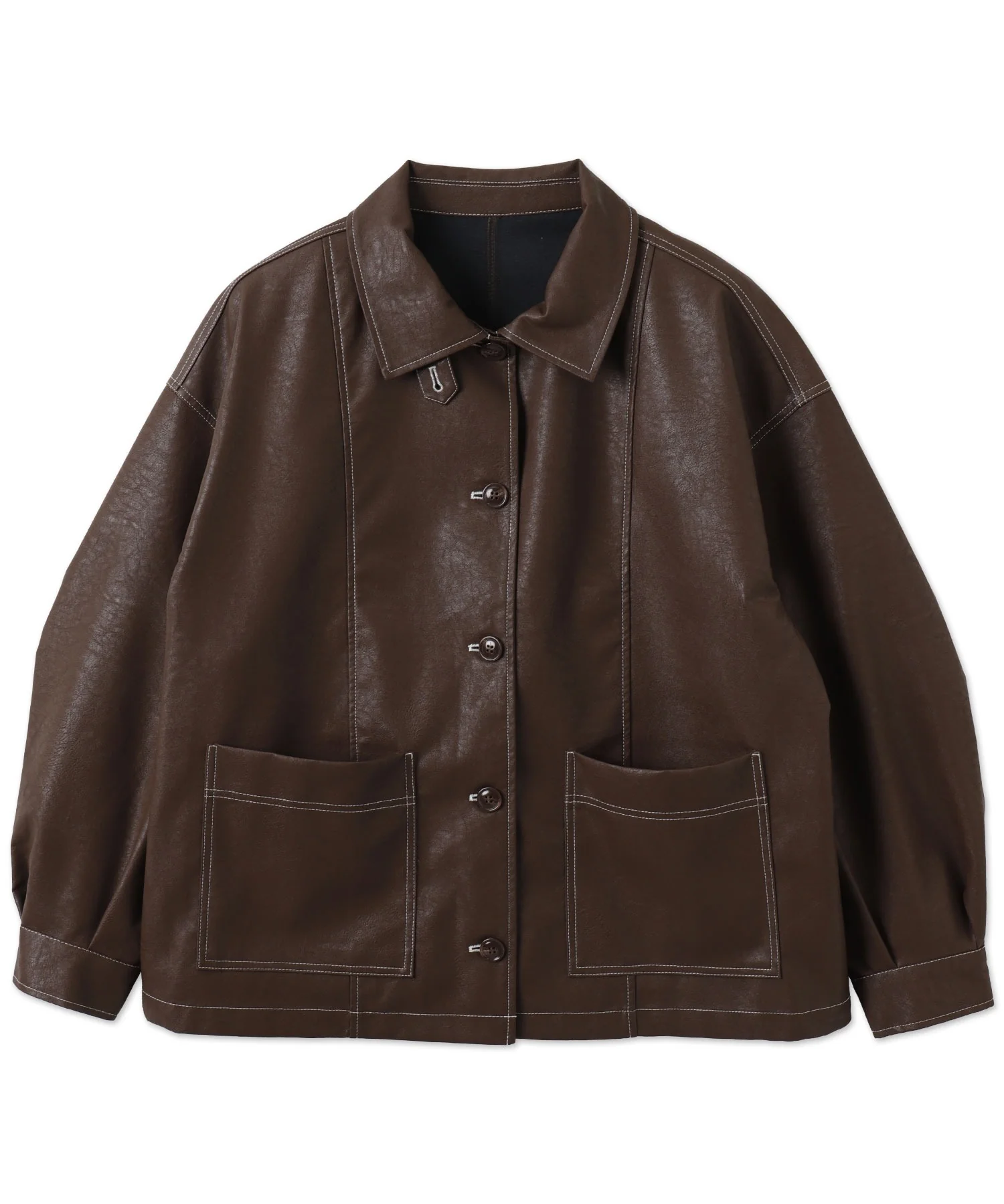 配色ステッチカバーオール - Image 15