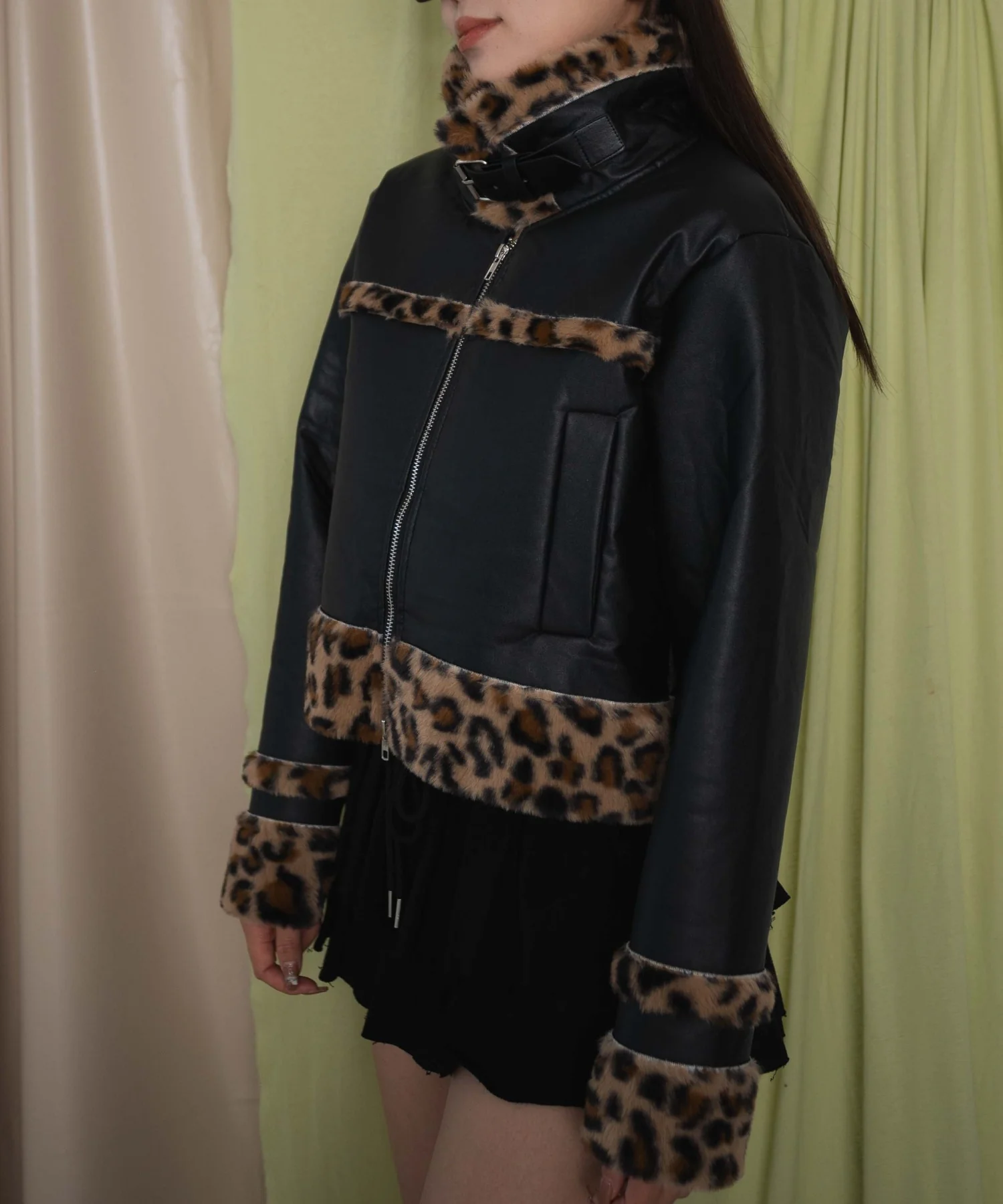 レオパード切替FムートンJKT - Image 13