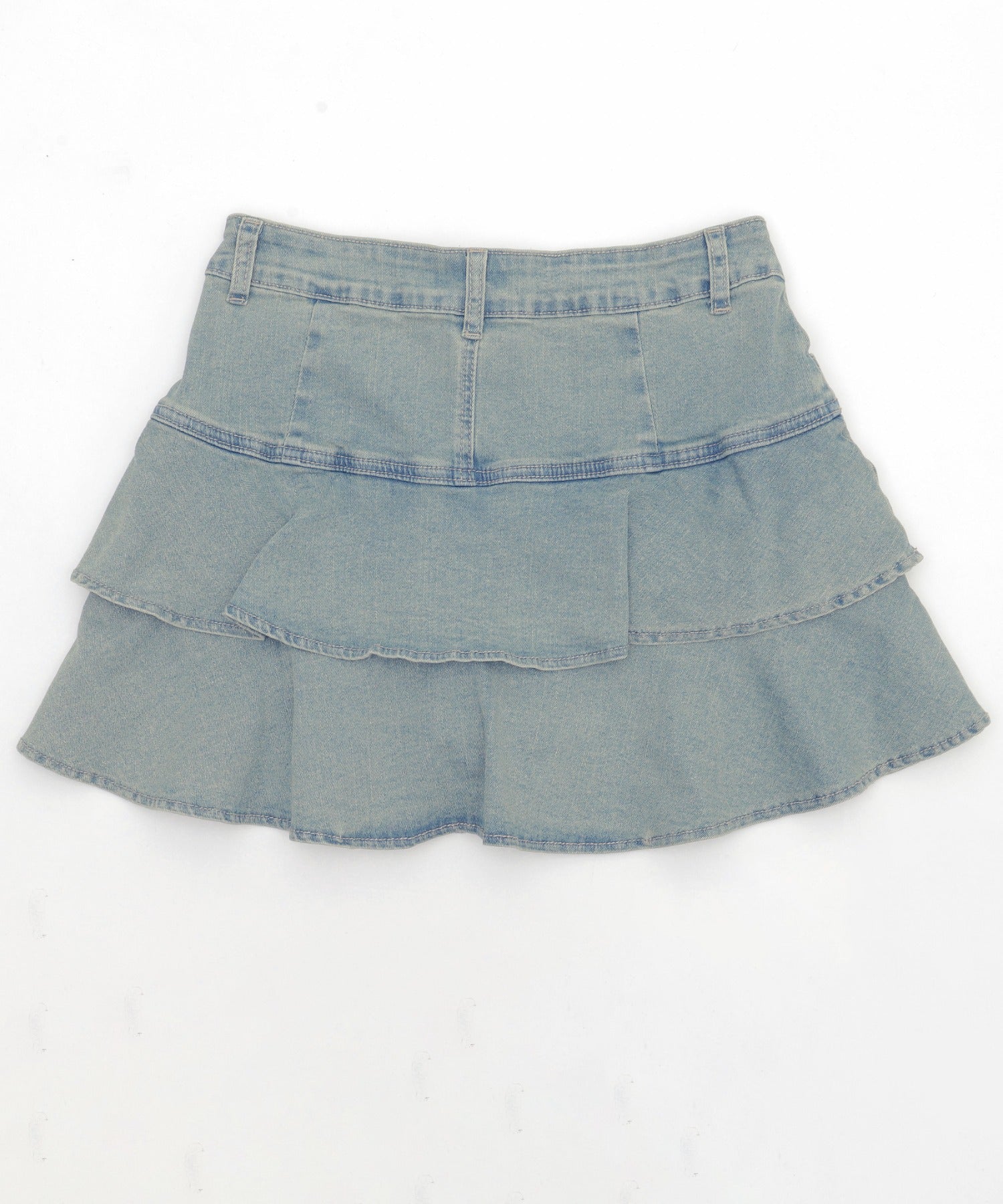 ティアードデニムミニスカパン - Image 11