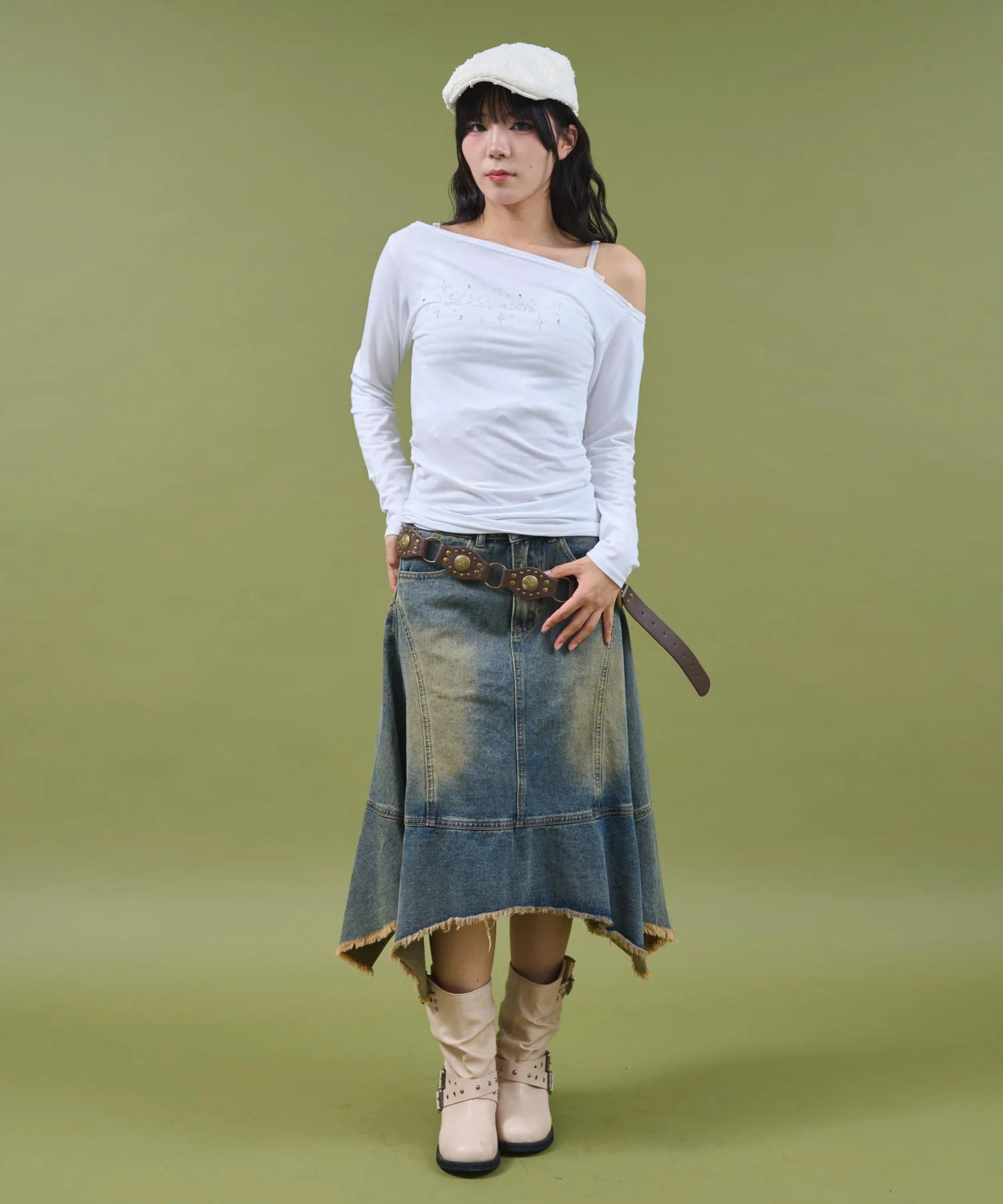 サイドギャザースタッズTOP - Image 8