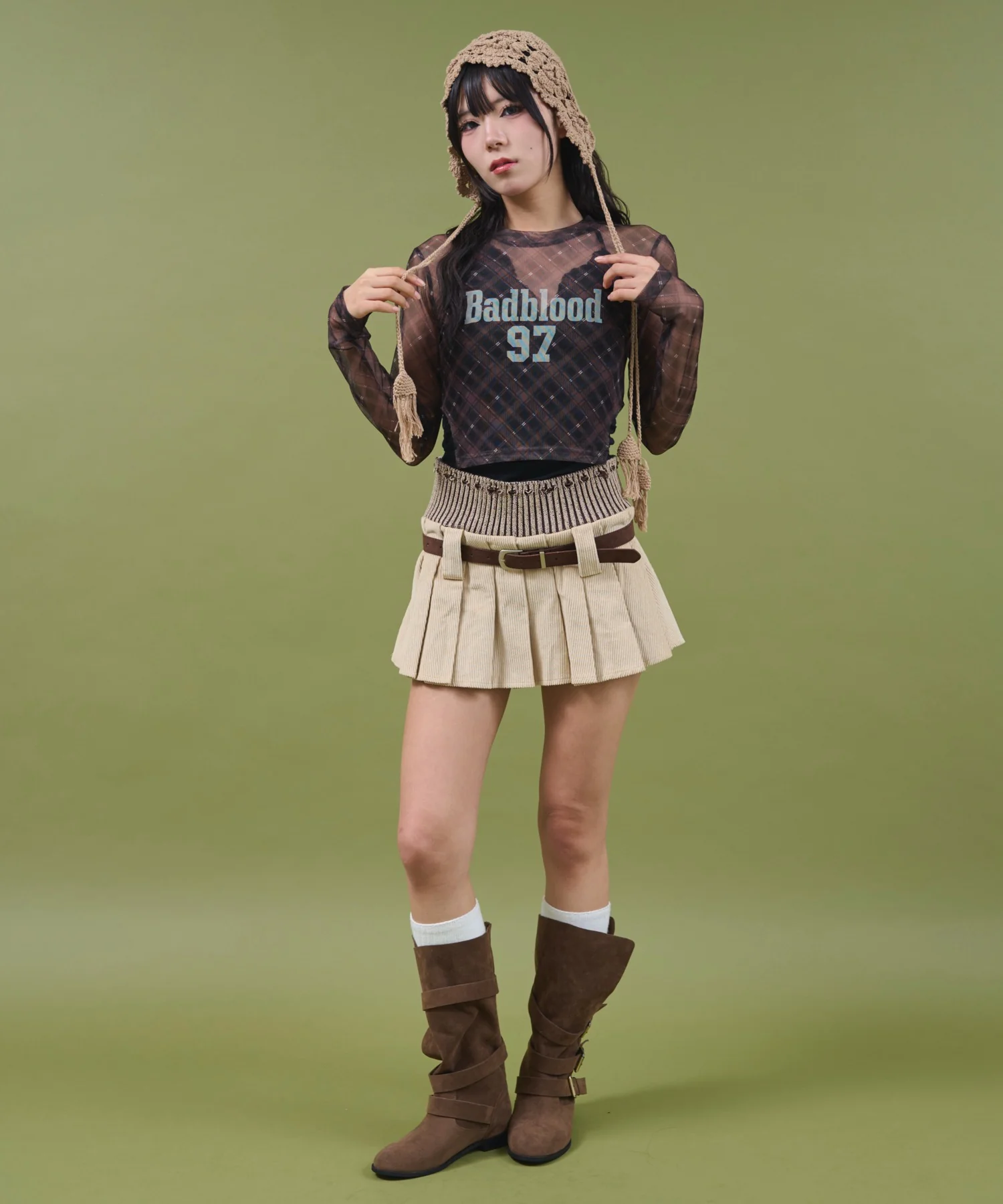 ナンバーロゴチェックシアートップ - Image 7