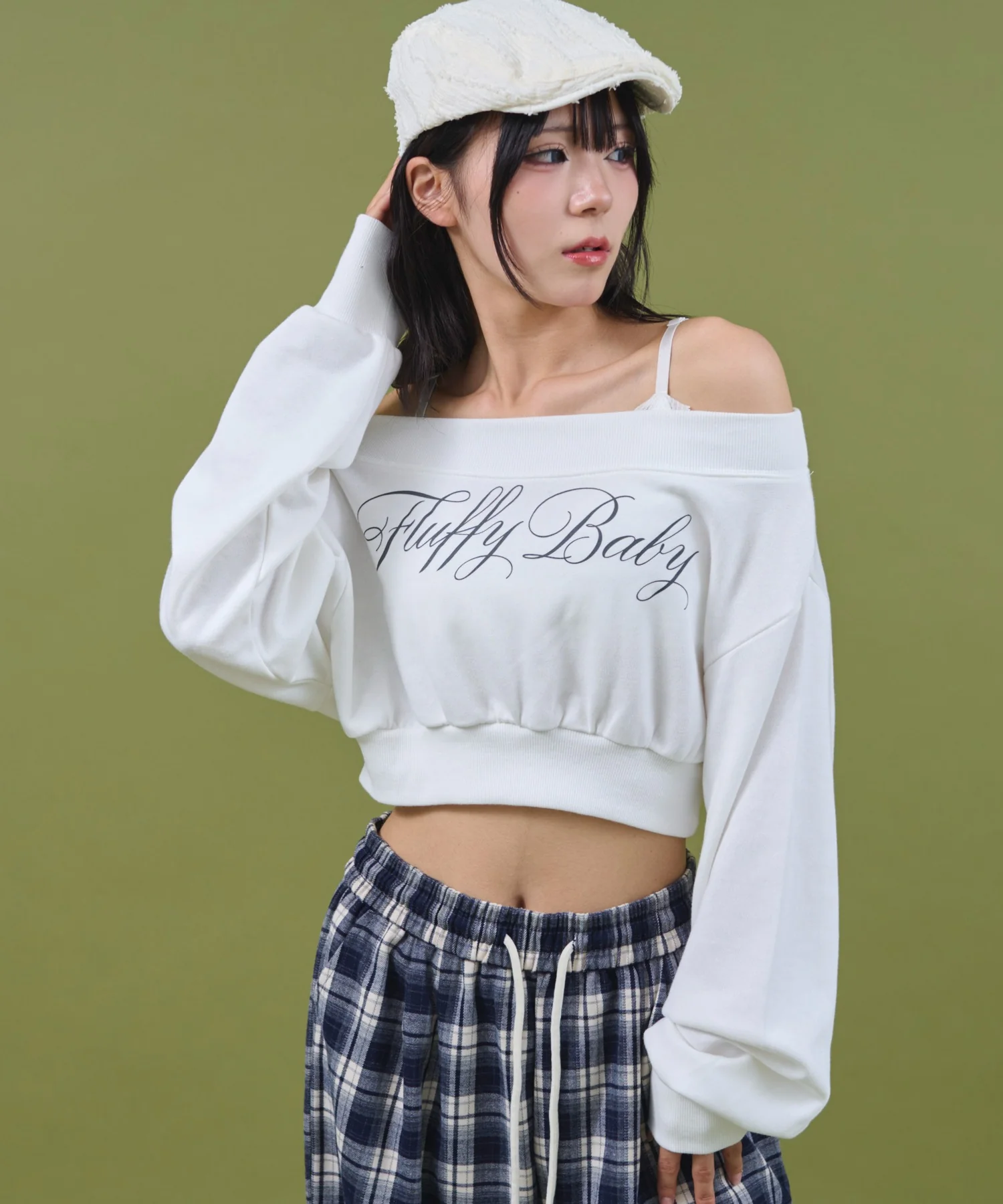 ワイドショルダーロゴスウェット - Image 6