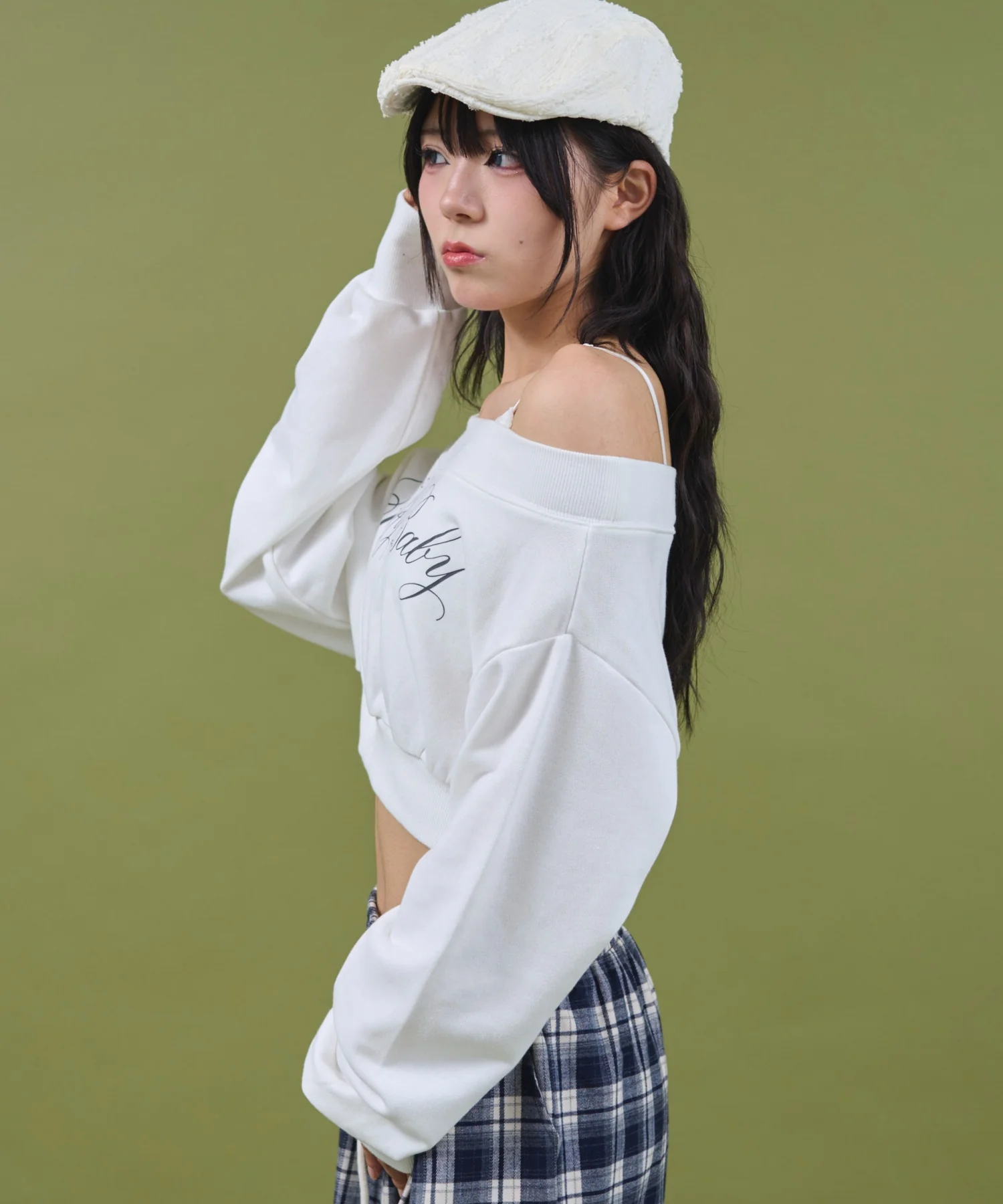 ワイドショルダーロゴスウェット - Image 7