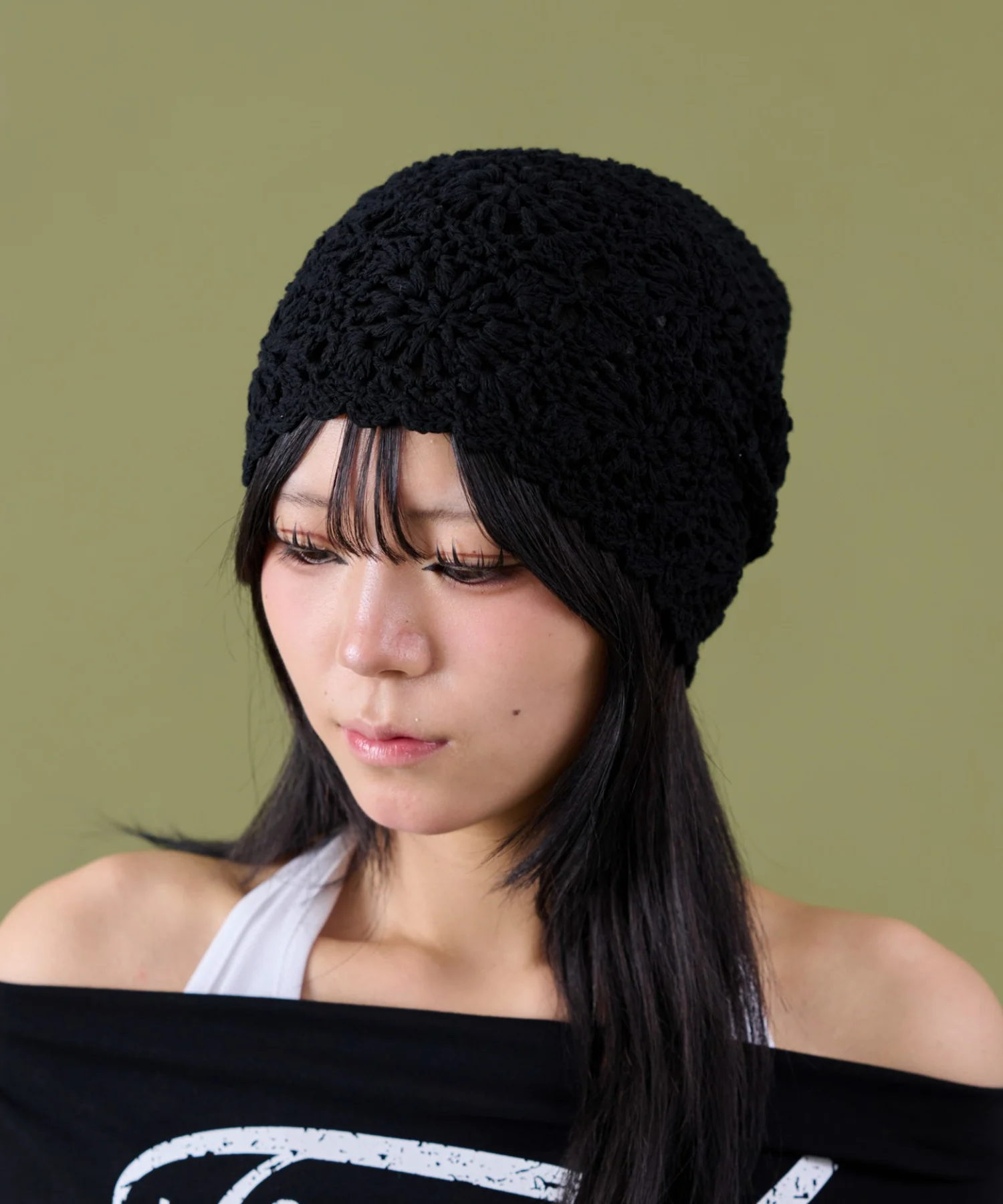 クロシェフラワービーニー - Image 4