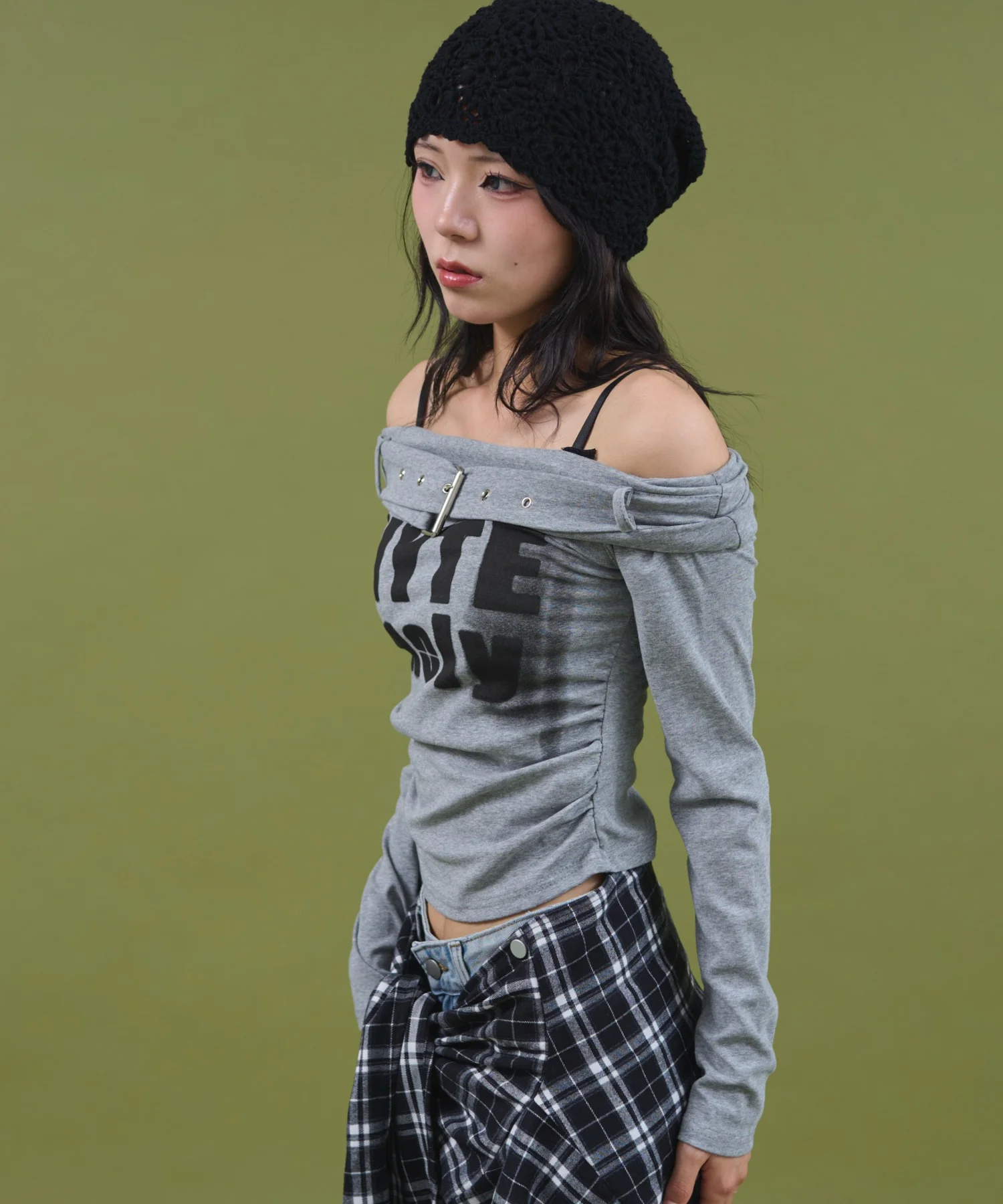 ベルトロゴオフショルTOP - Image 6