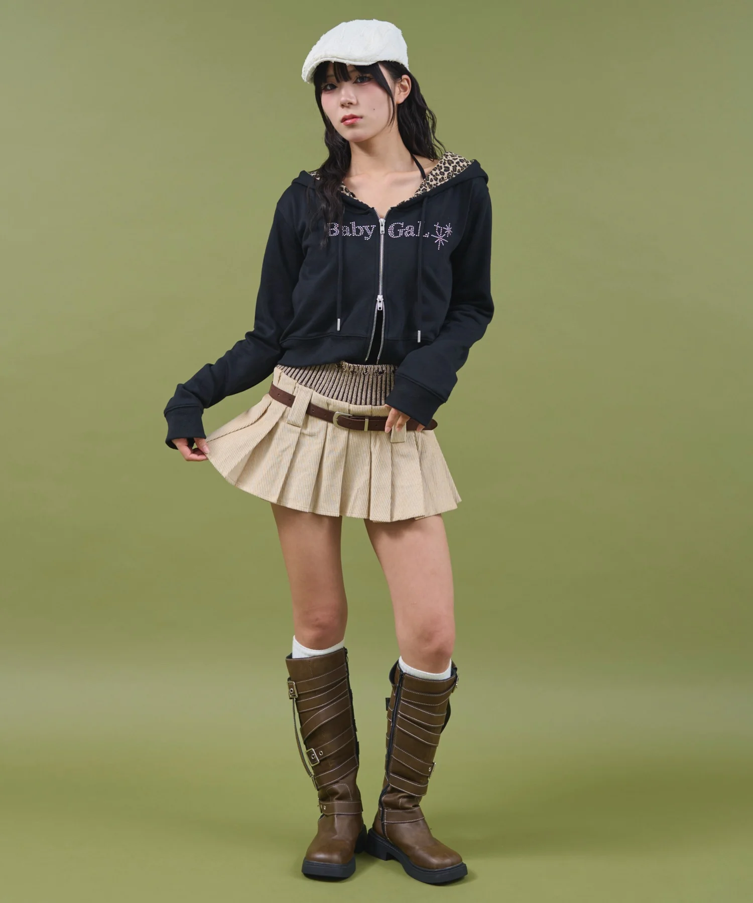 ウエストデザインプリーツスカパン - Image 14