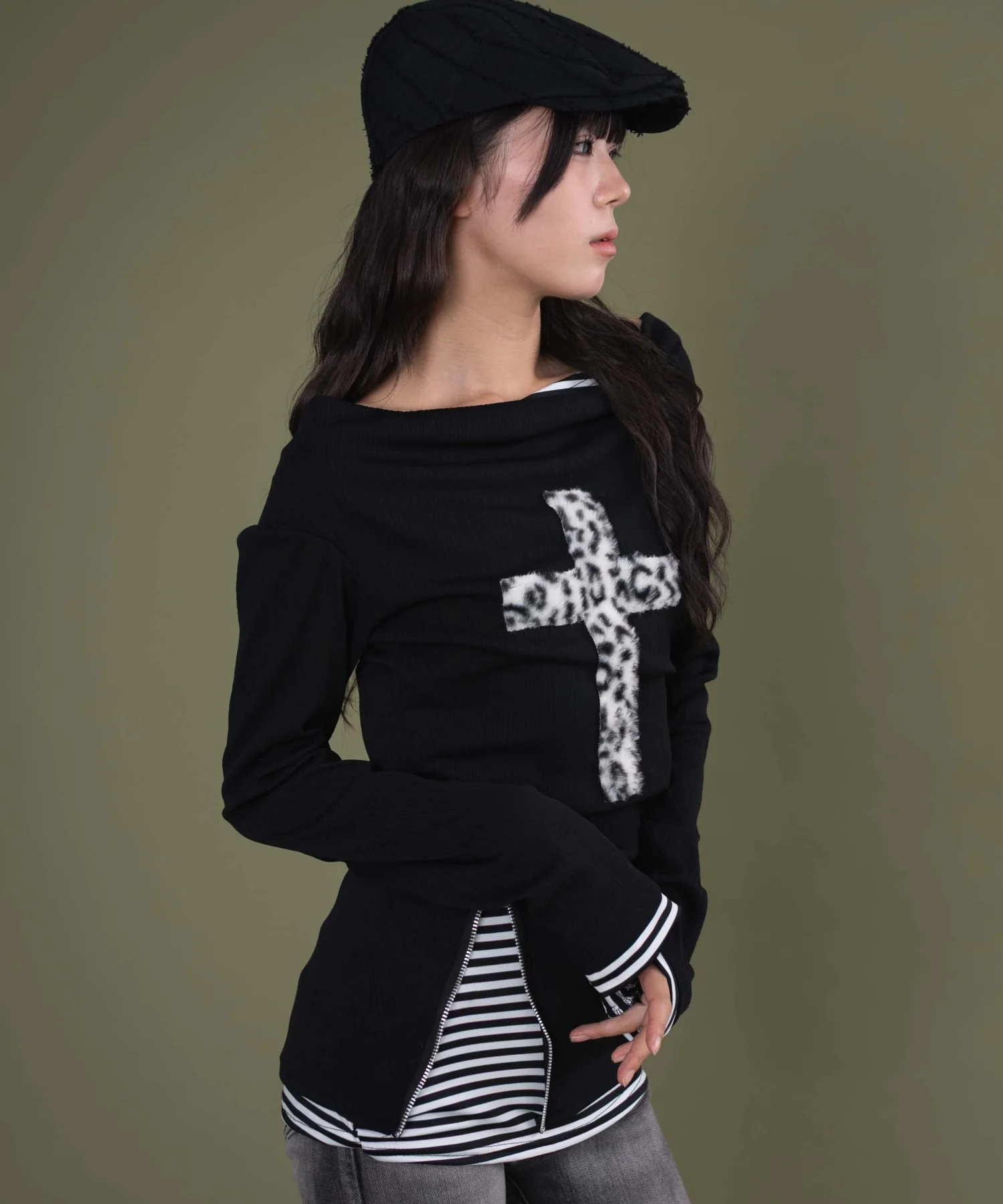 クロスジップデザイントップ - Image 3
