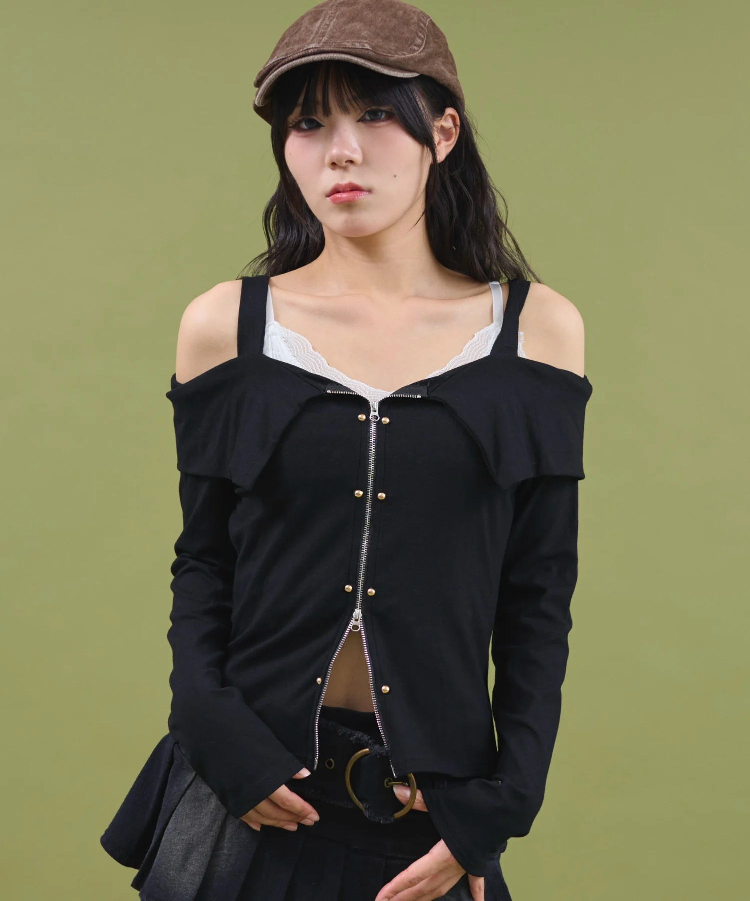 オフショルスタッズデザイントップ - Image 9