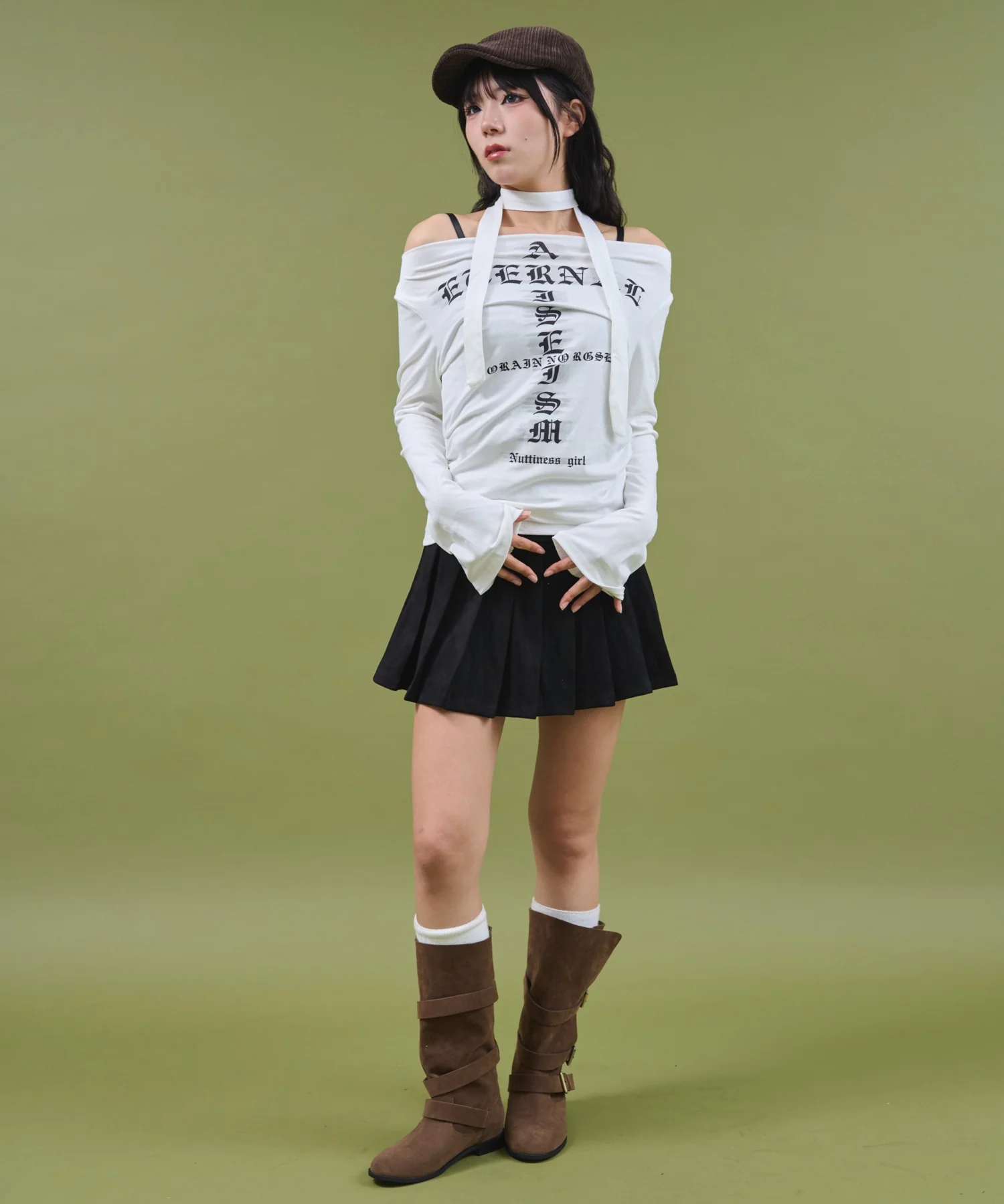 ダブルループプリーツミニスカパン - Image 12