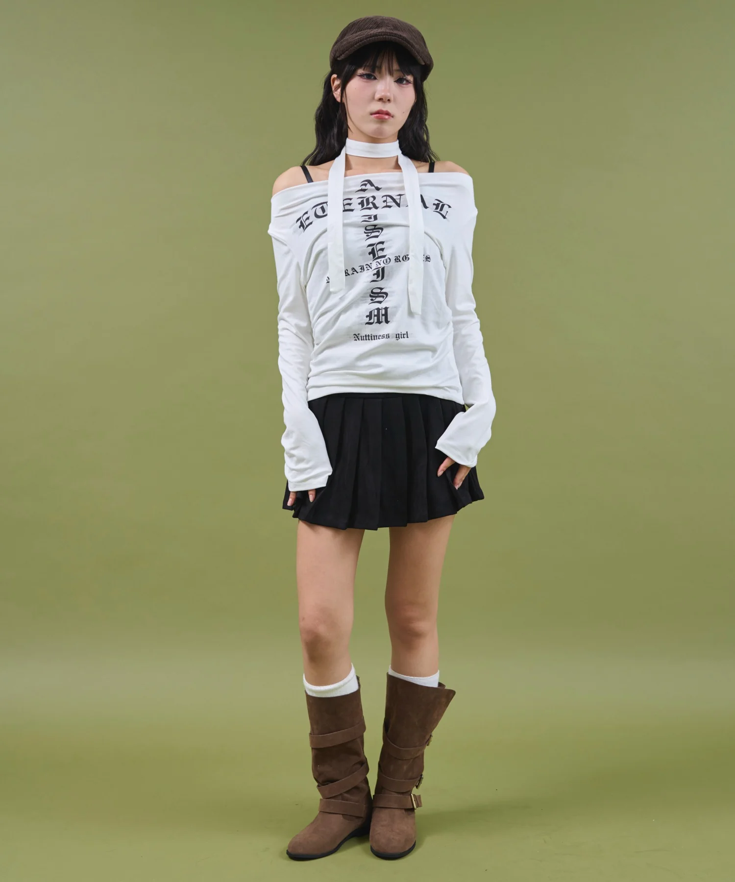 ダブルループプリーツミニスカパン - Image 4