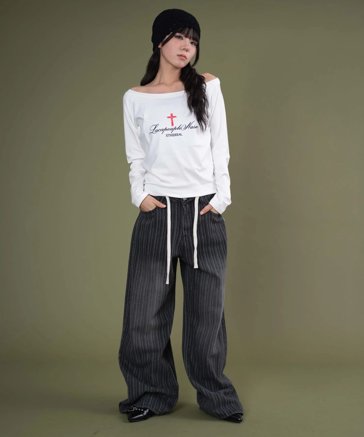 ドロストストライプブラストデニム - Image 10