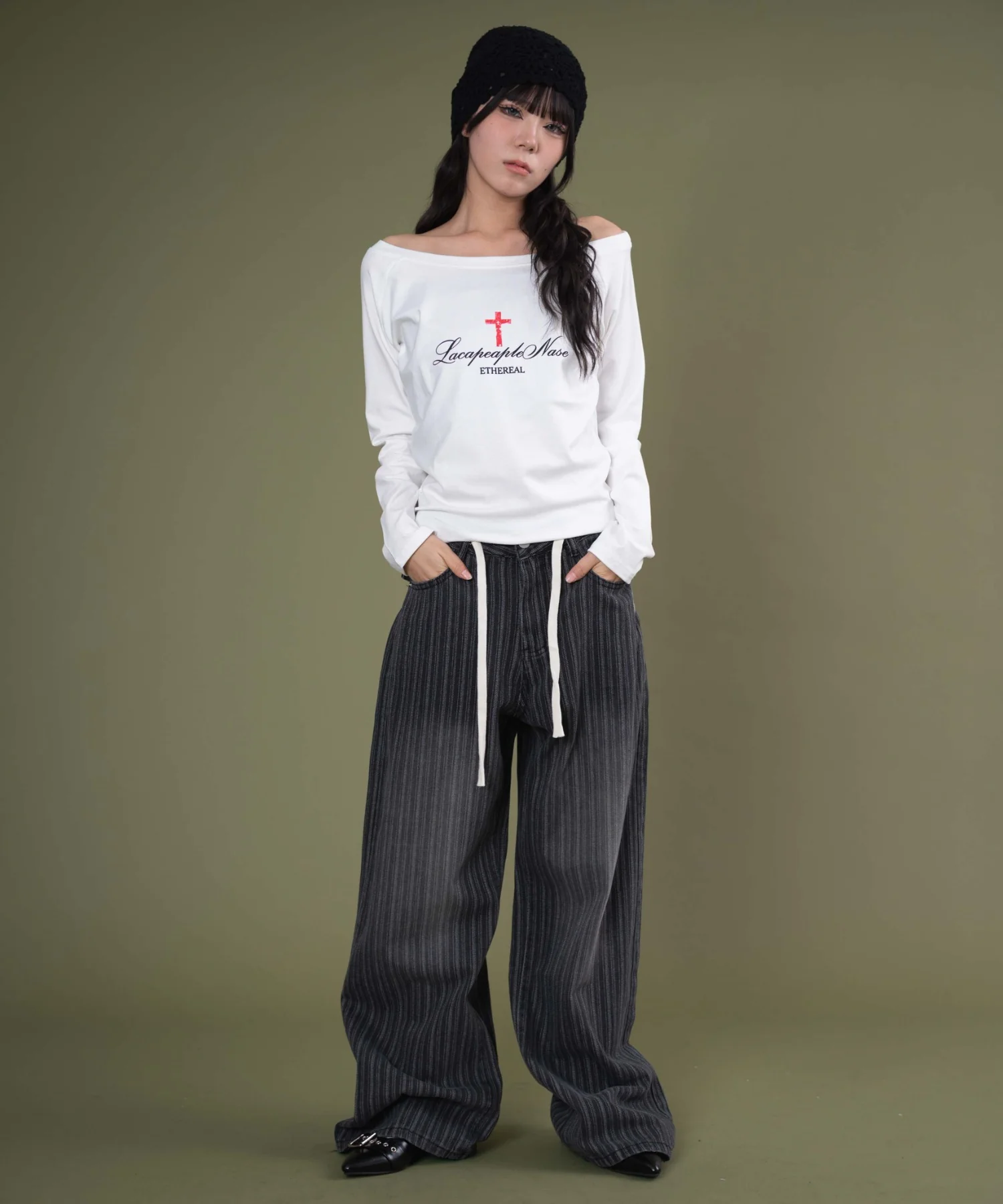 ドロストストライプブラストデニム - Image 4
